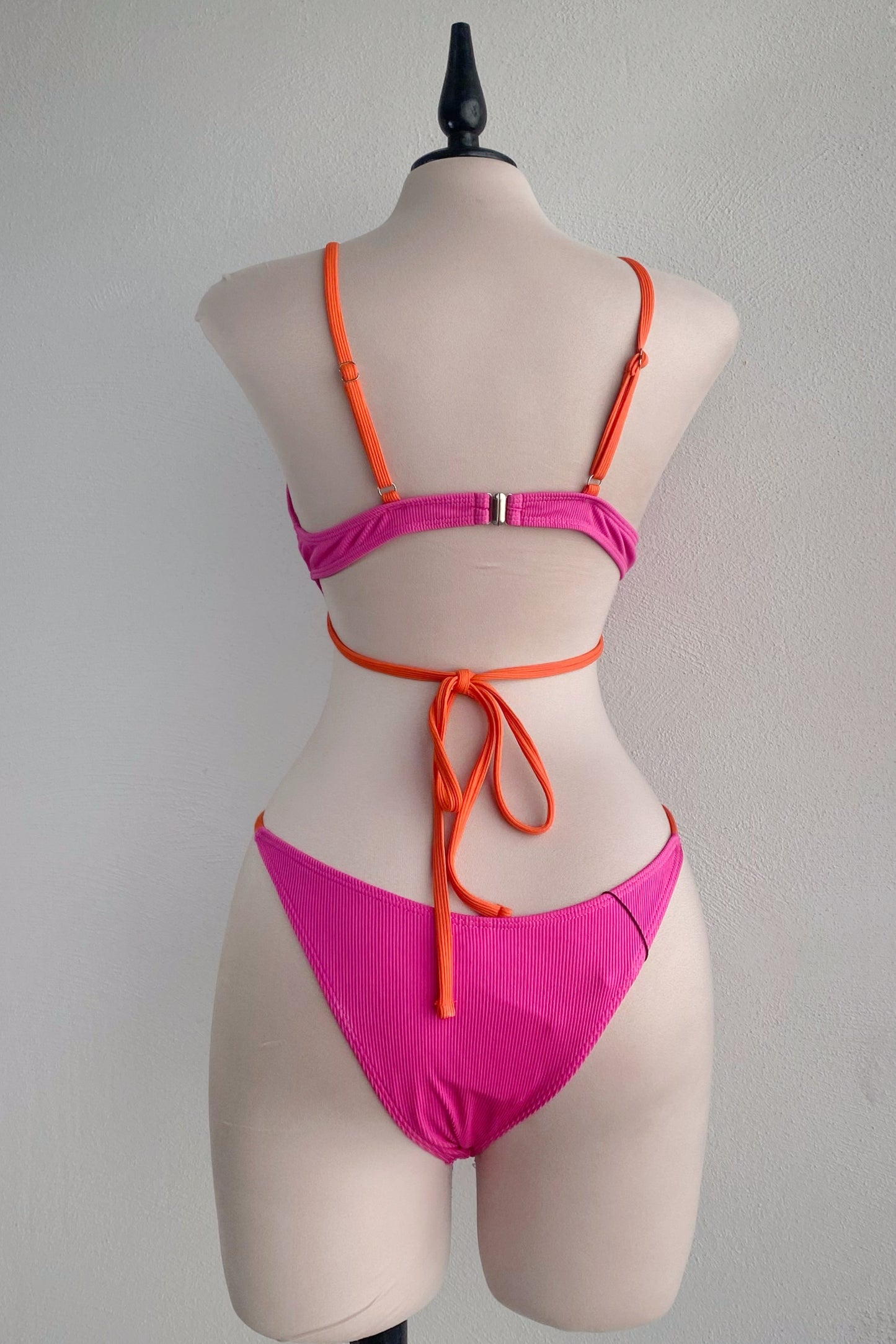 Bikini Bicolor rosa