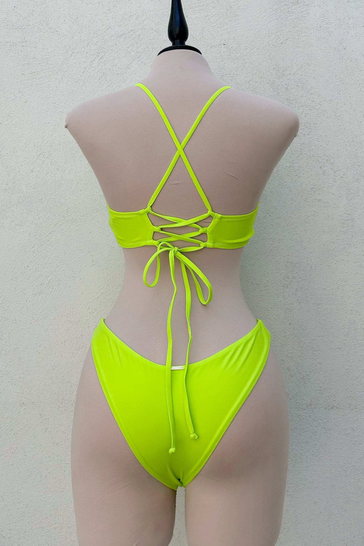 Bikini verde neón
