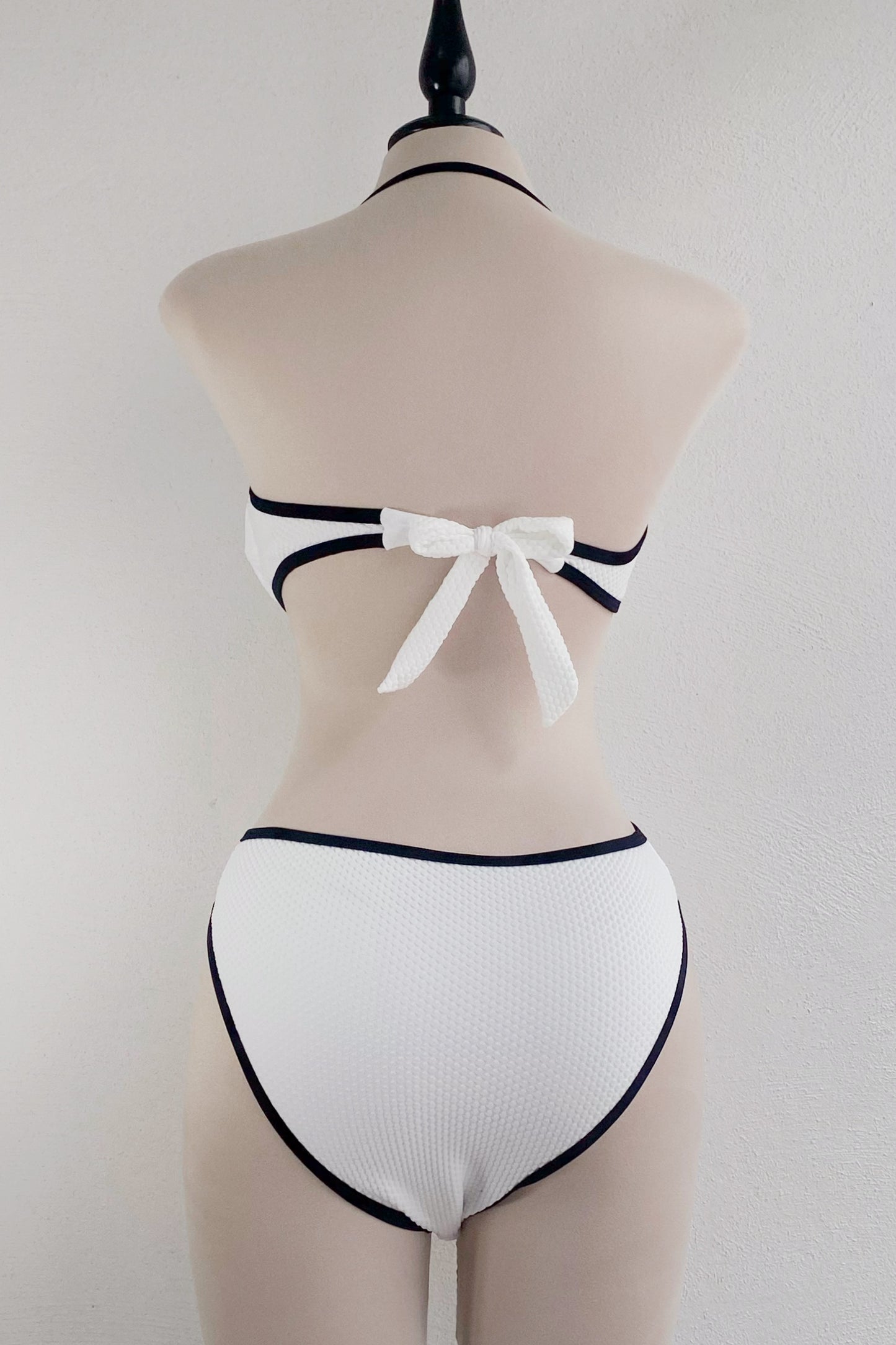 Bañador Blanco strapless