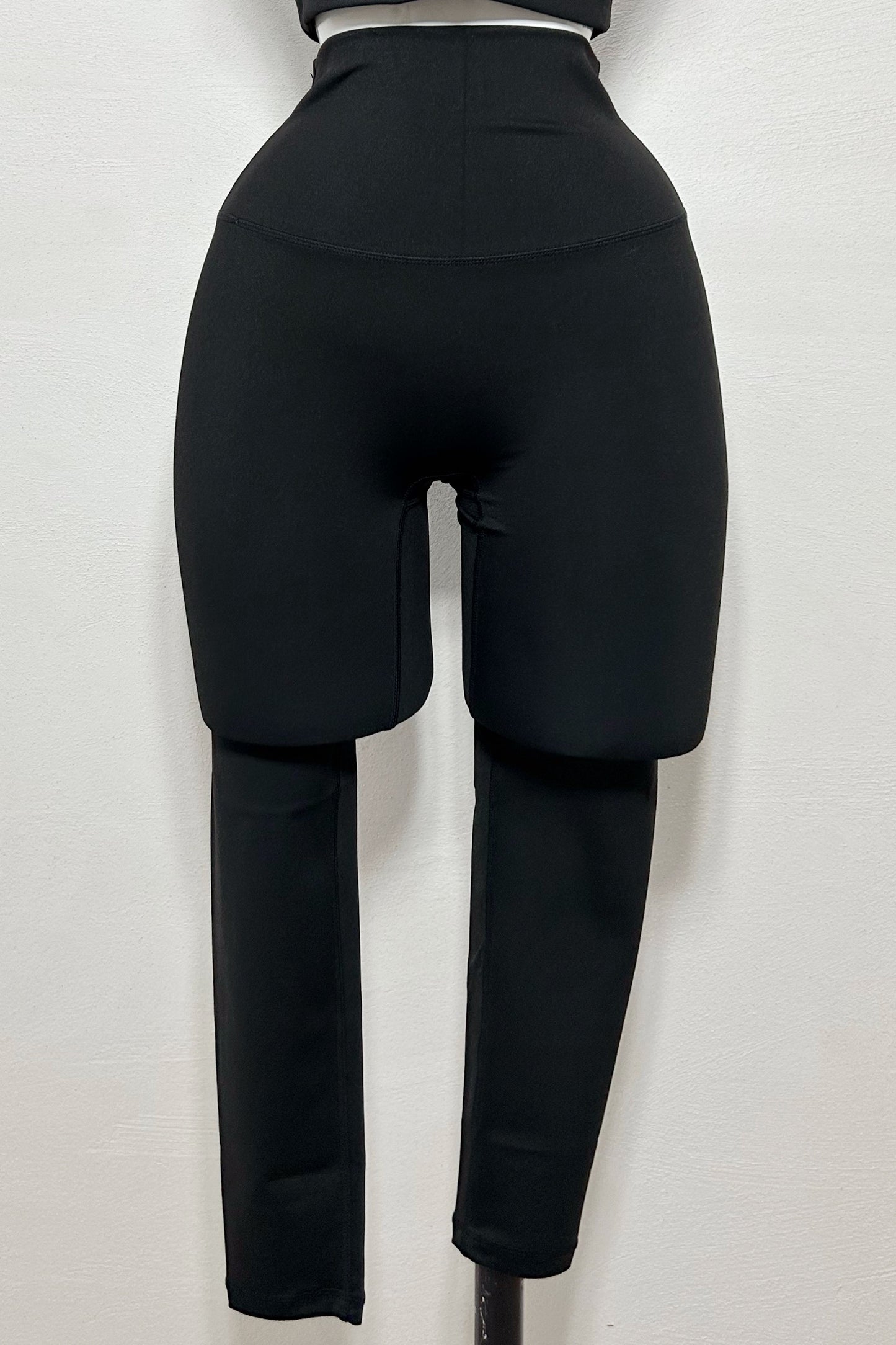Legging liso negro