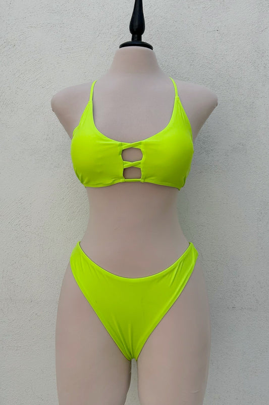 Bikini verde neón