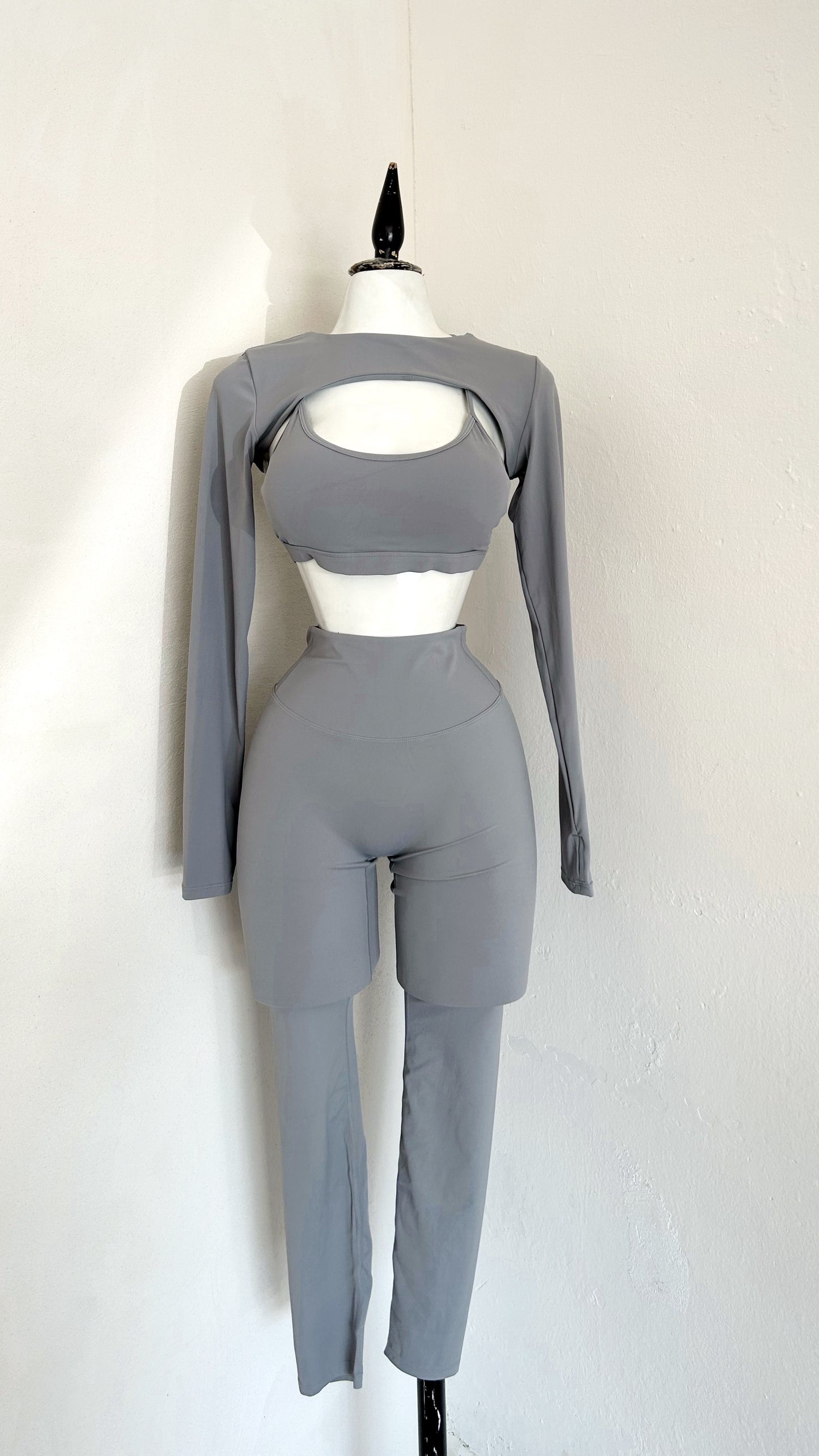 Set tres piezas 01 gris