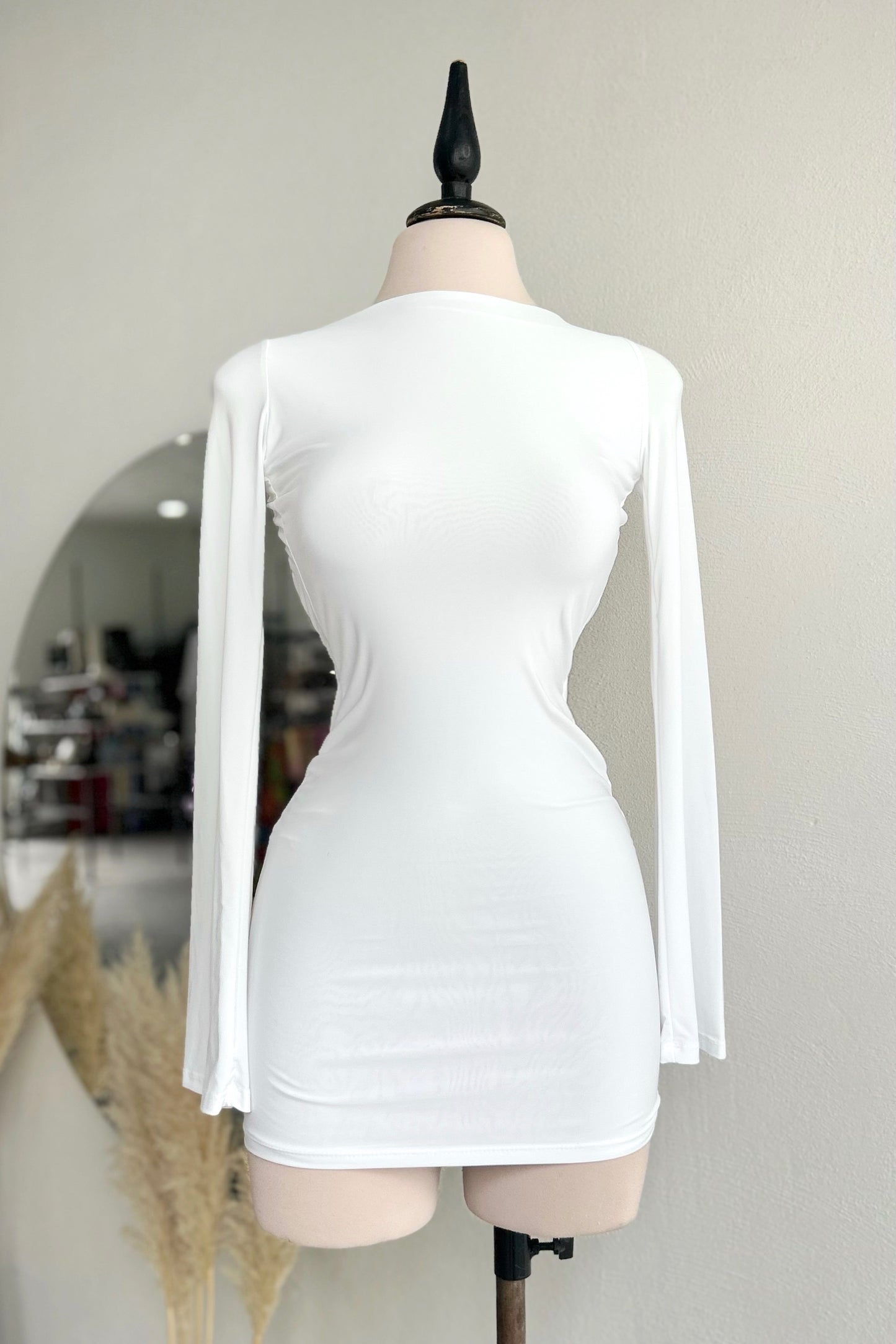 Vestido blanco backless