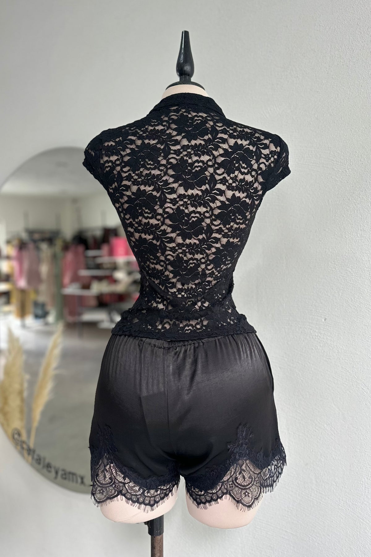 Blusa Japonés Negro