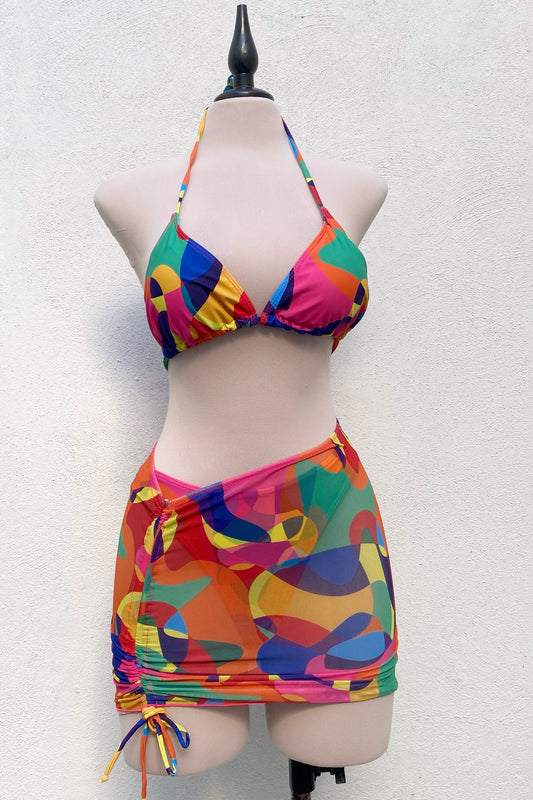 Set bikini colores