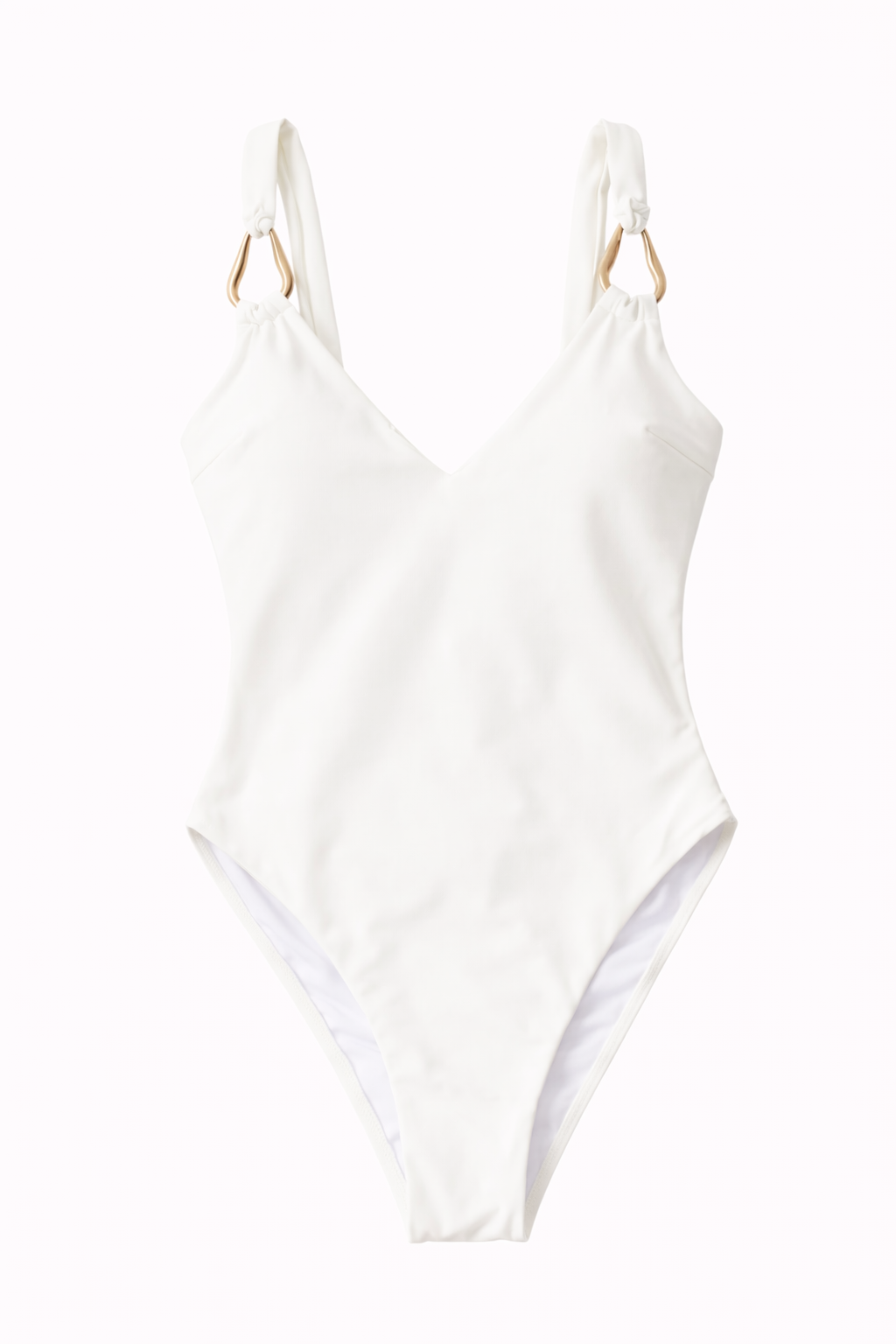 Bañador blanco tirantes