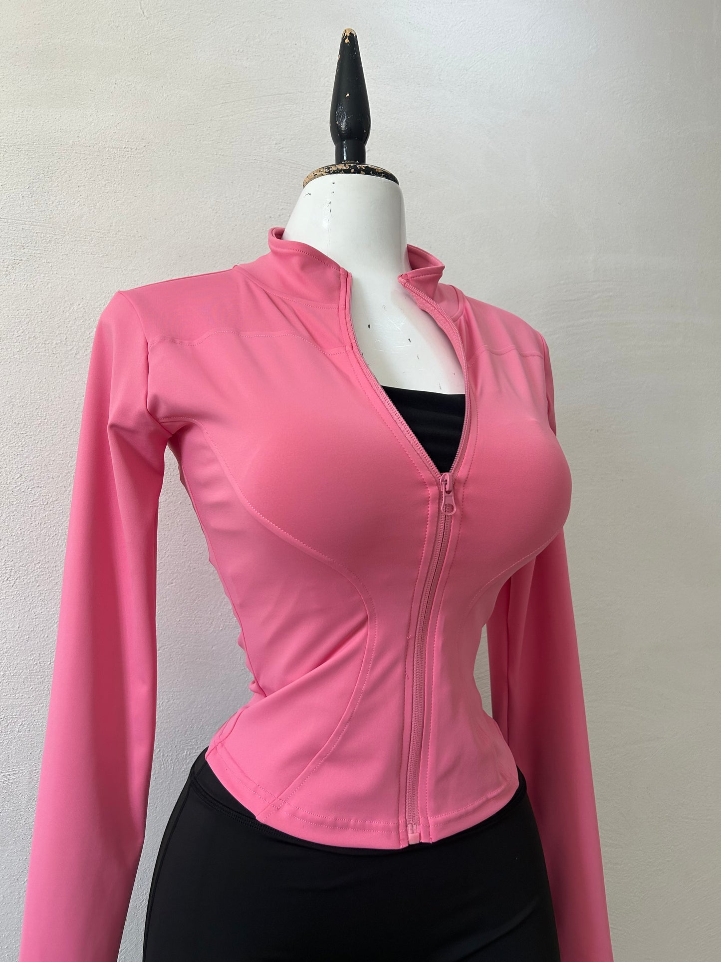 Chamarra premium rosa barbie