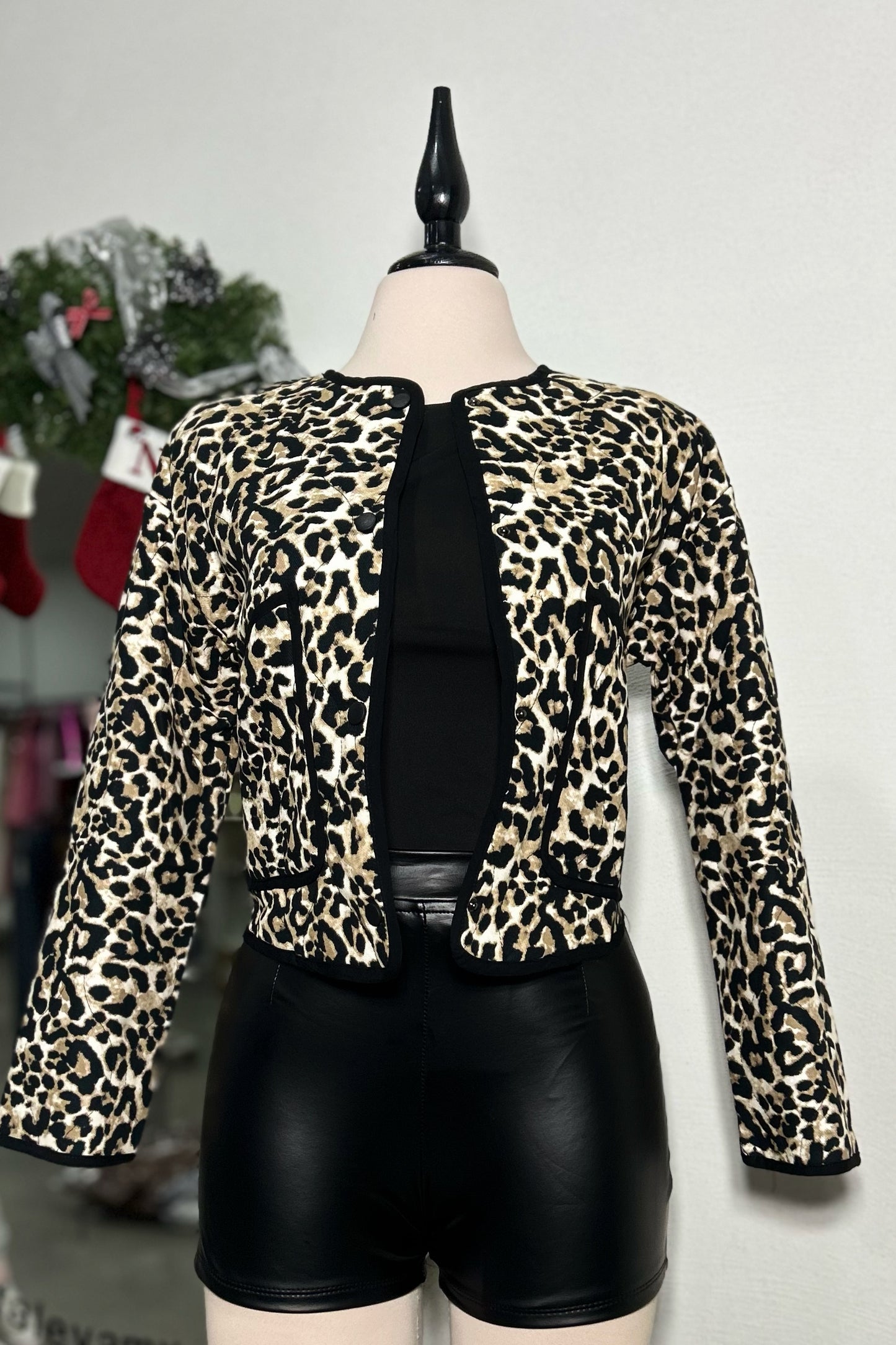 Jacket leopardo