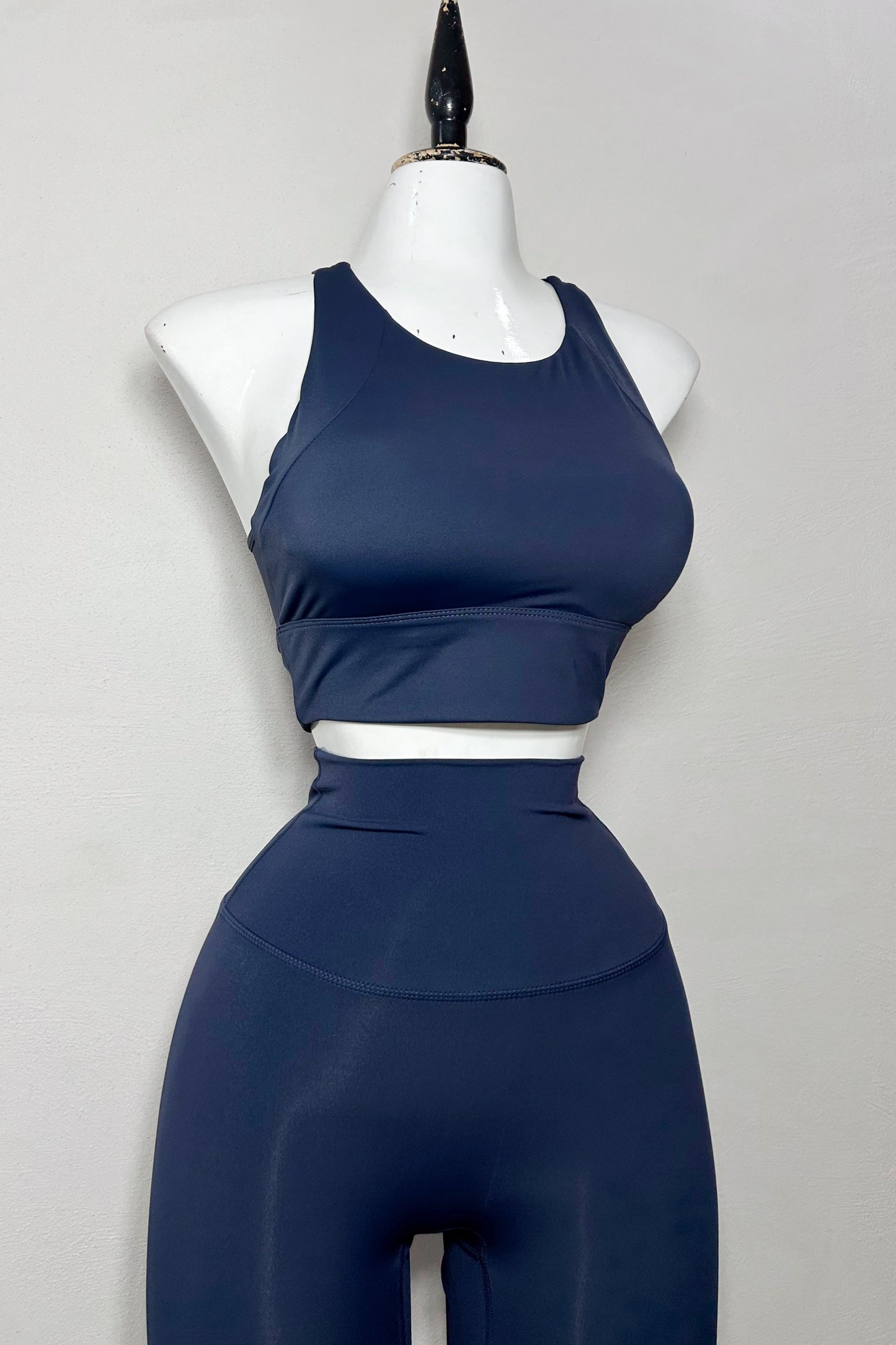 Set cuello alto 01 azul marino