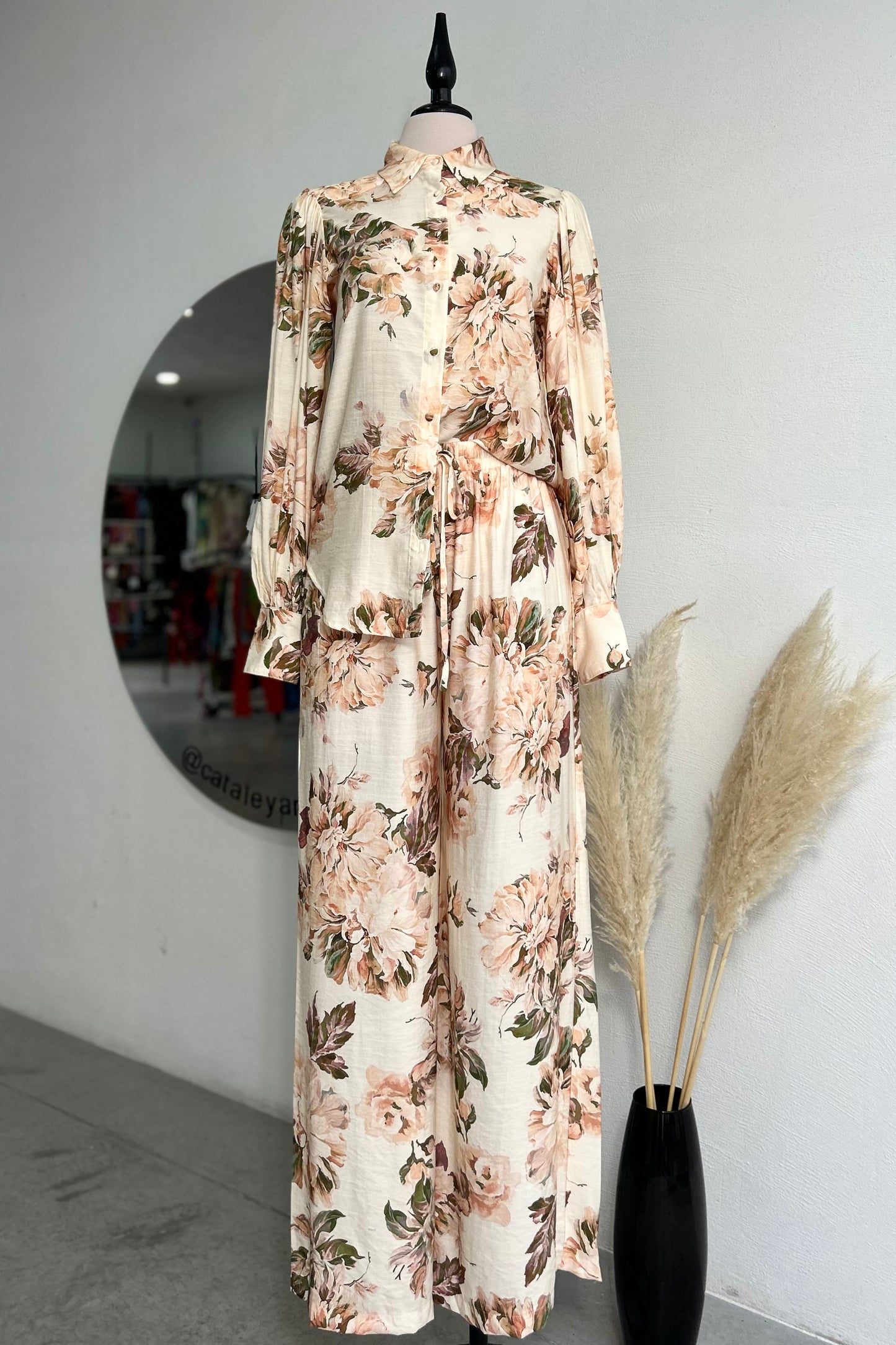 Set camisa y pantalón floral