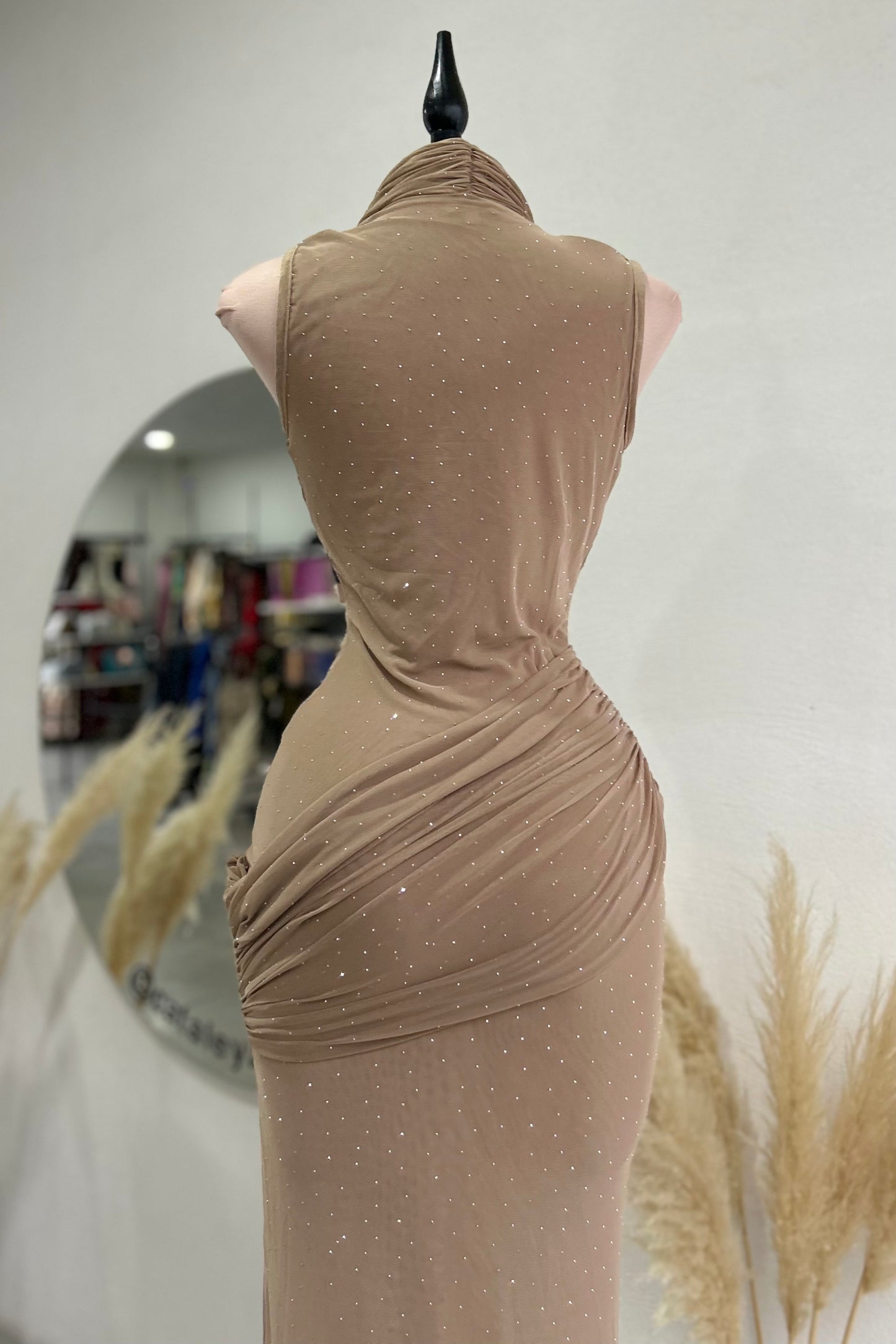 Vestido Zaya Nude