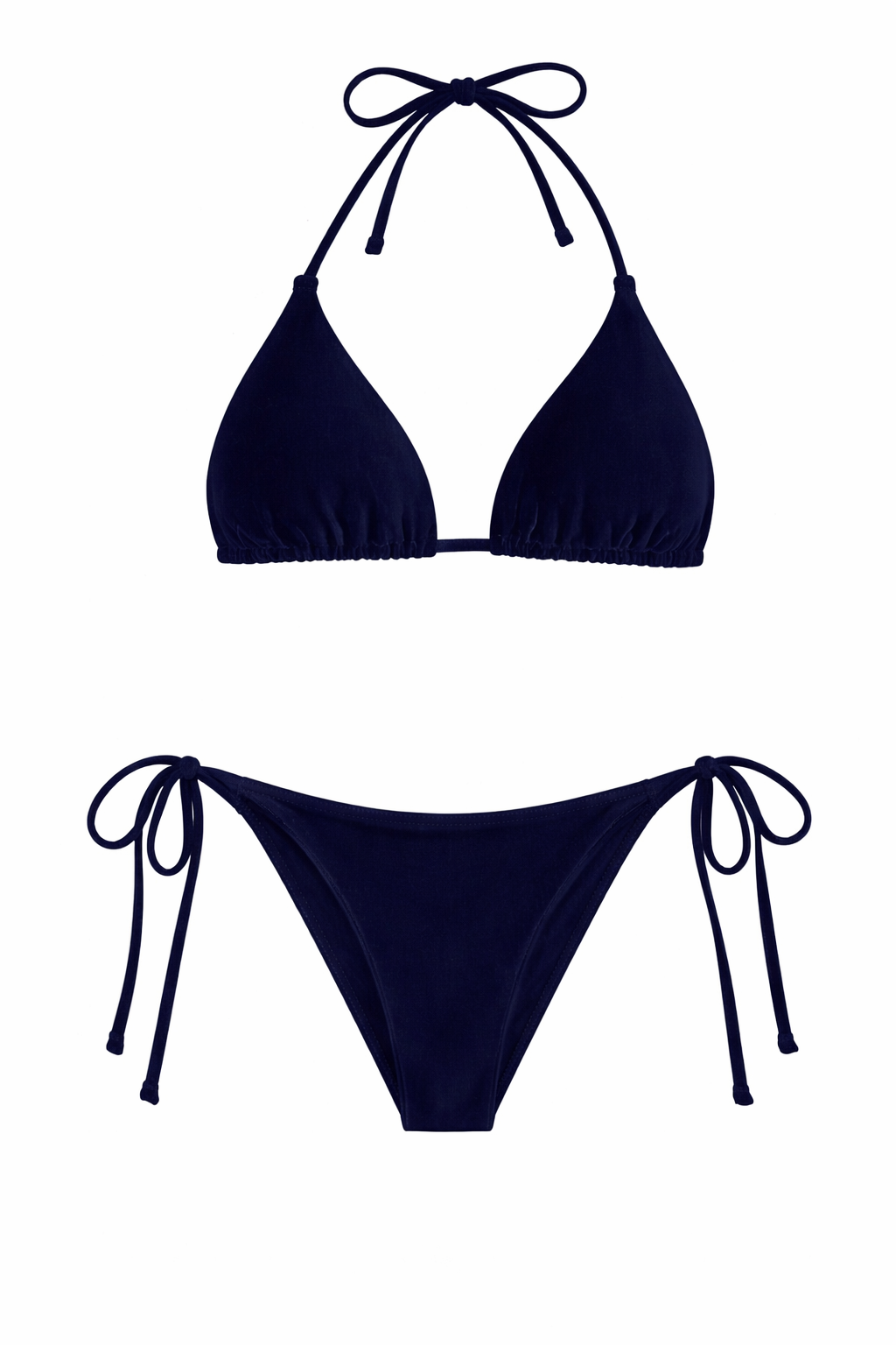 Bikini navy clásico