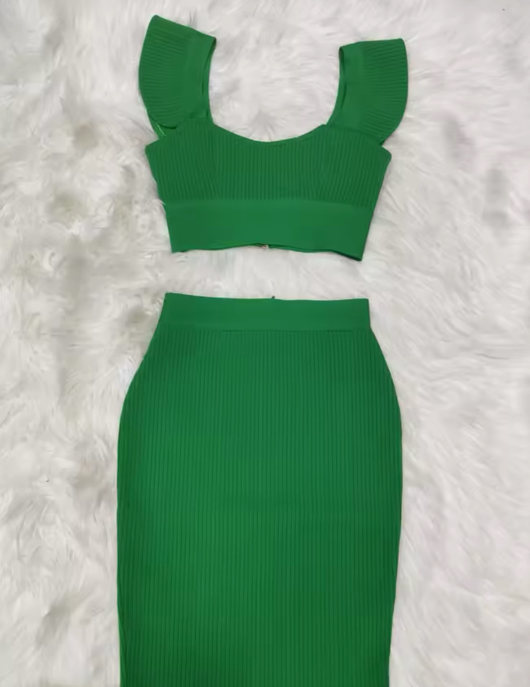 Set bandage top y falda