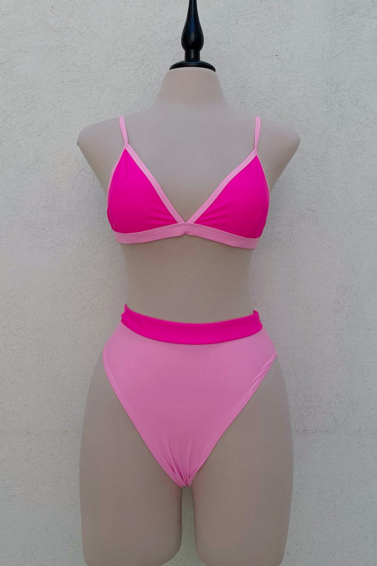 Bikini tiro alto