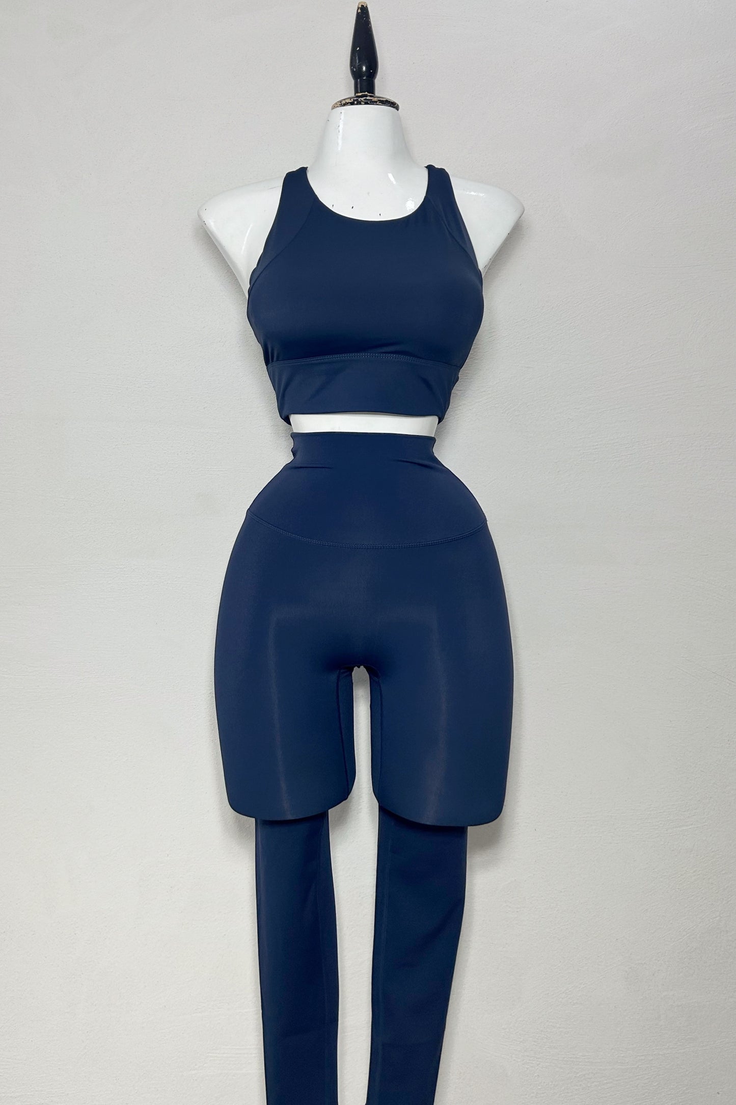 Set cuello alto 01 azul marino