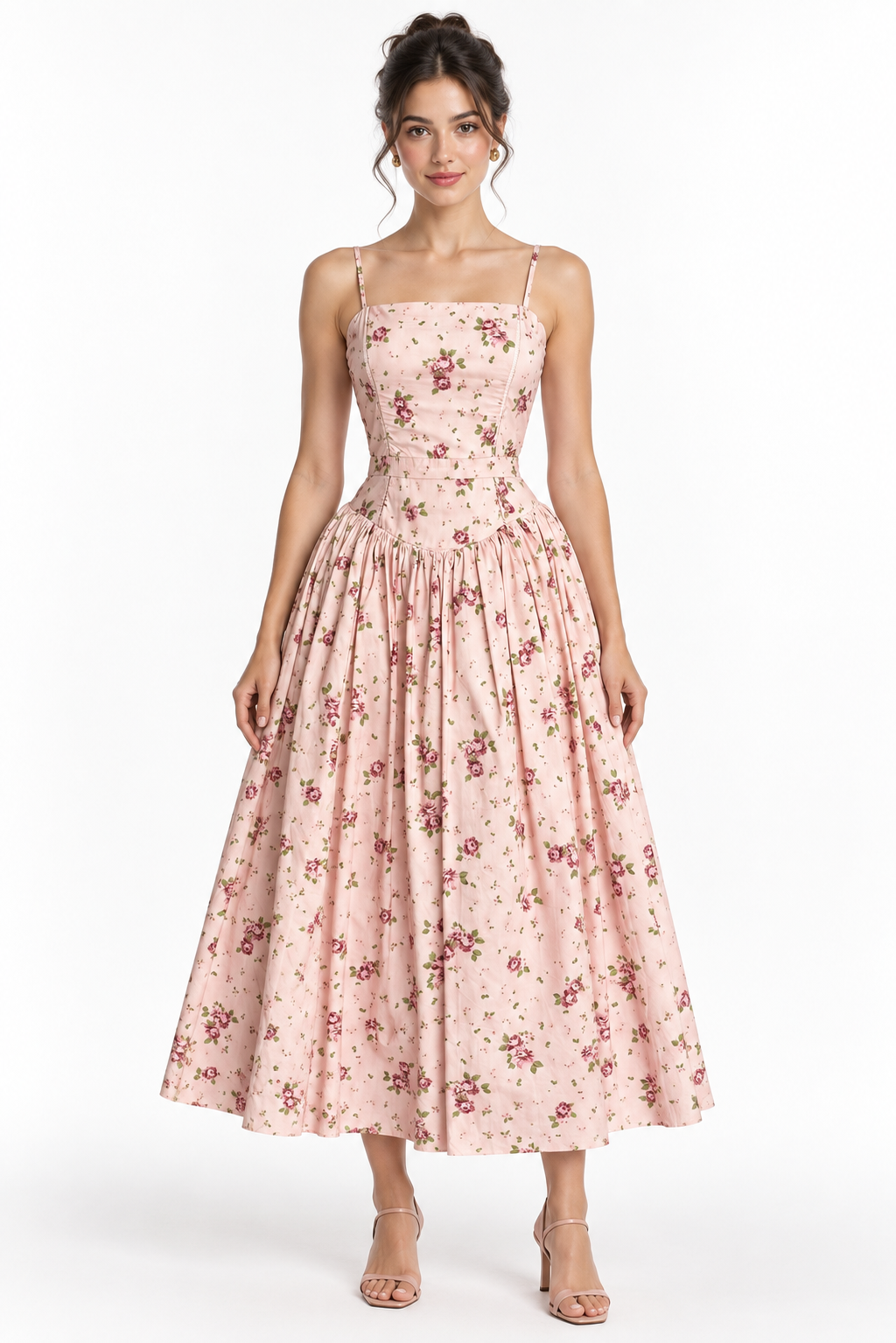 Vestido Pink Floral
