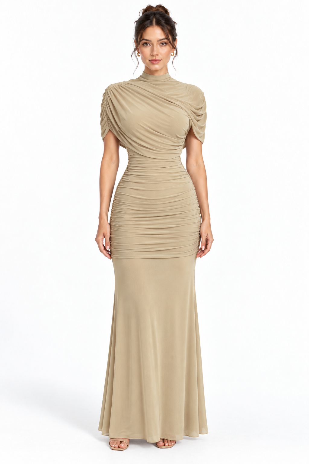 Vestido Sand Cape