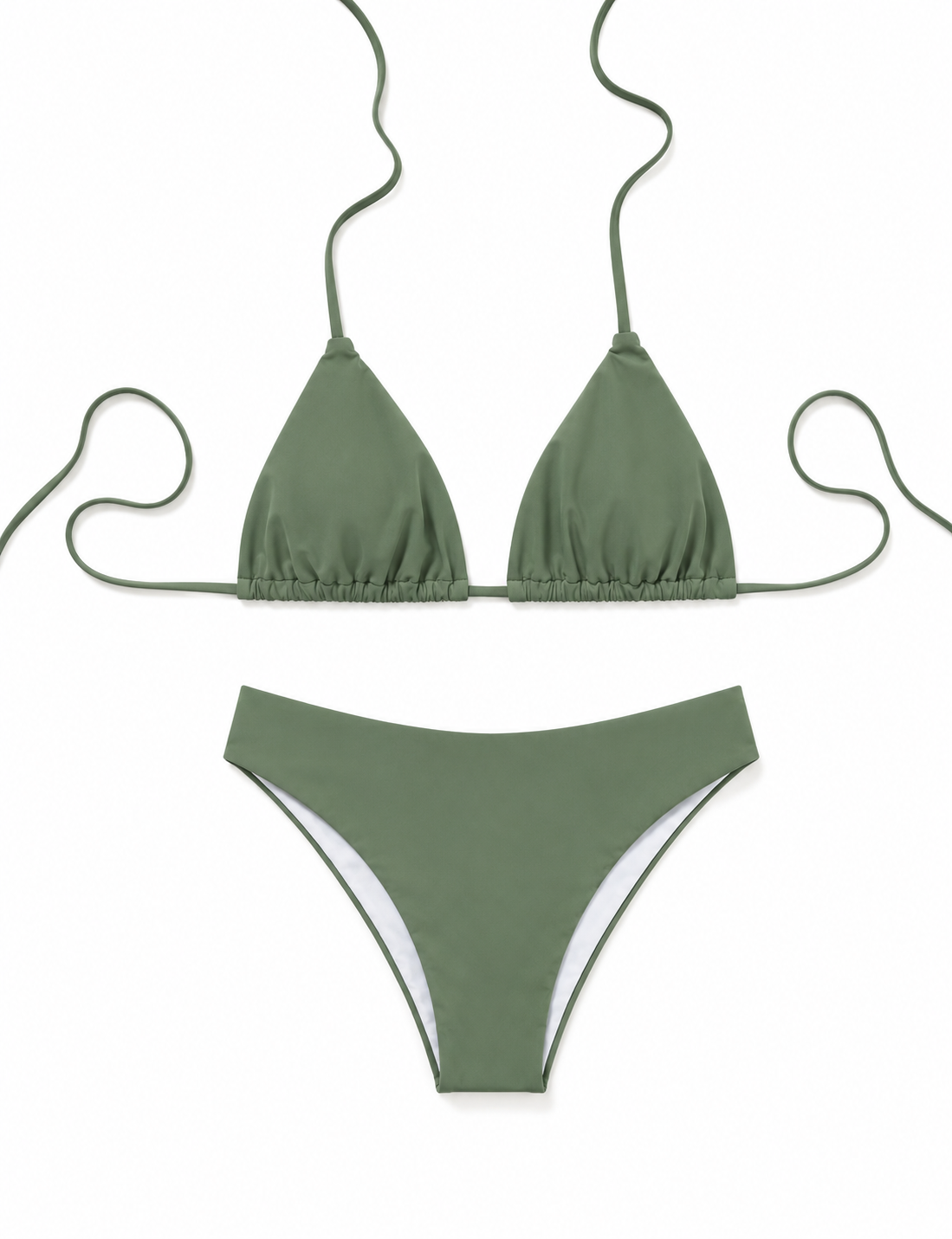 Bikini verde básico
