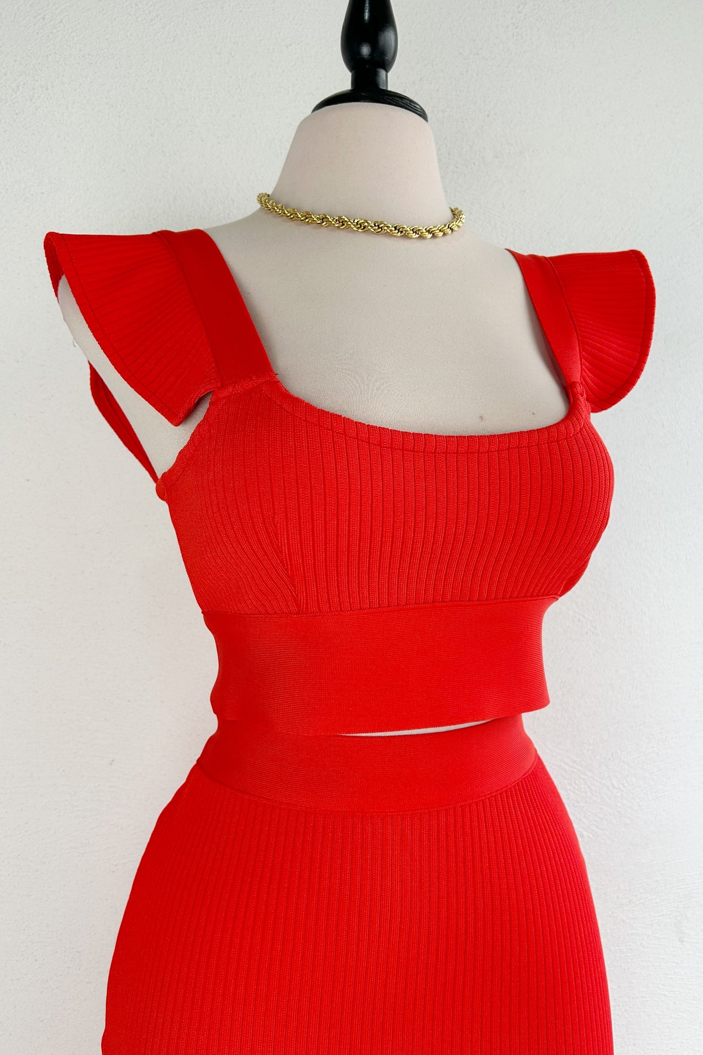 Conjunto bandage rojo