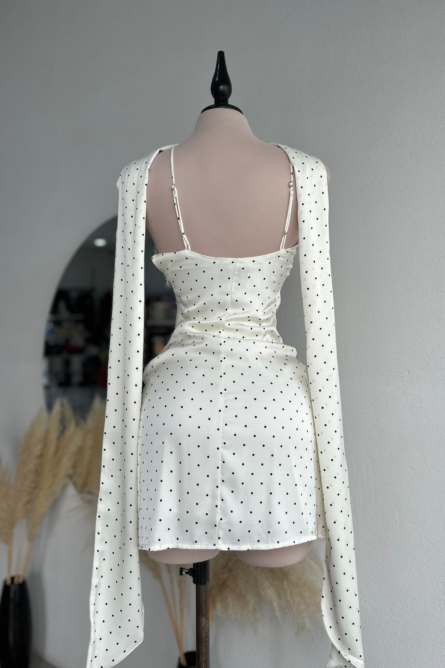 Vestido Dolly Dots White