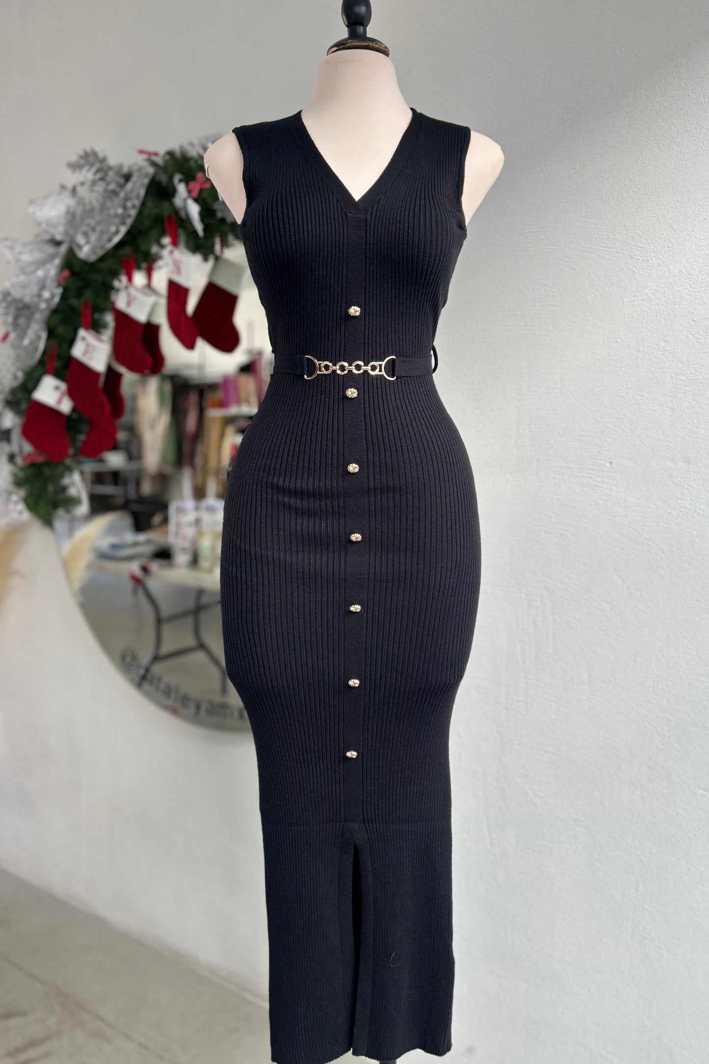 Vestido Iris negro