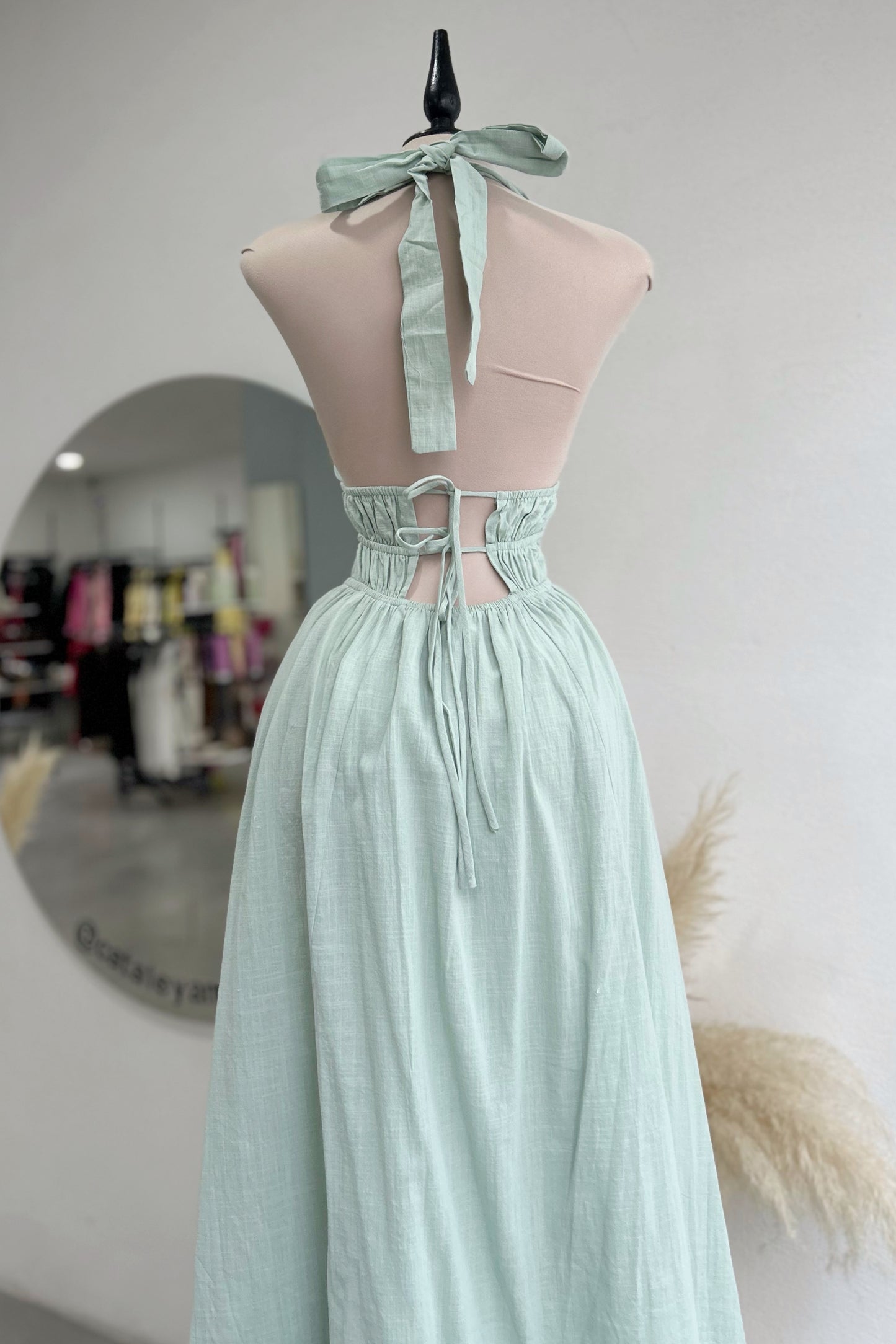 Vestido Sage Largo