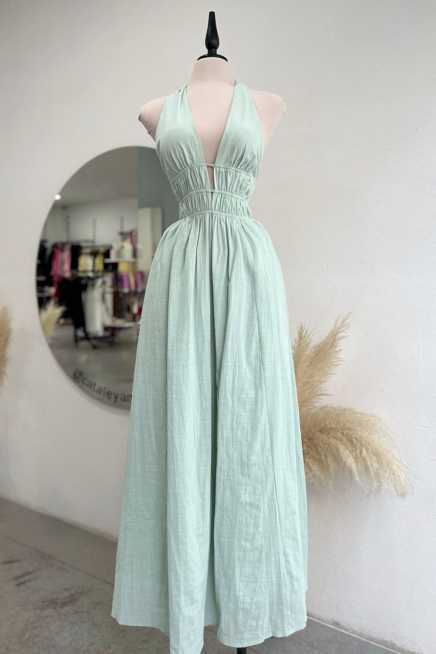 Vestido Sage Largo