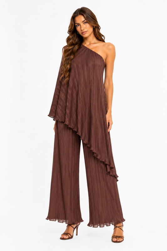 Set One Shoulder Brown