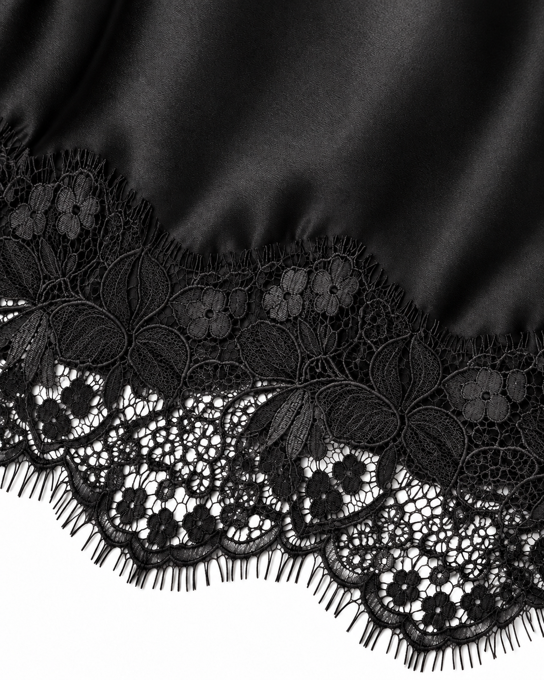 Short Lace Black