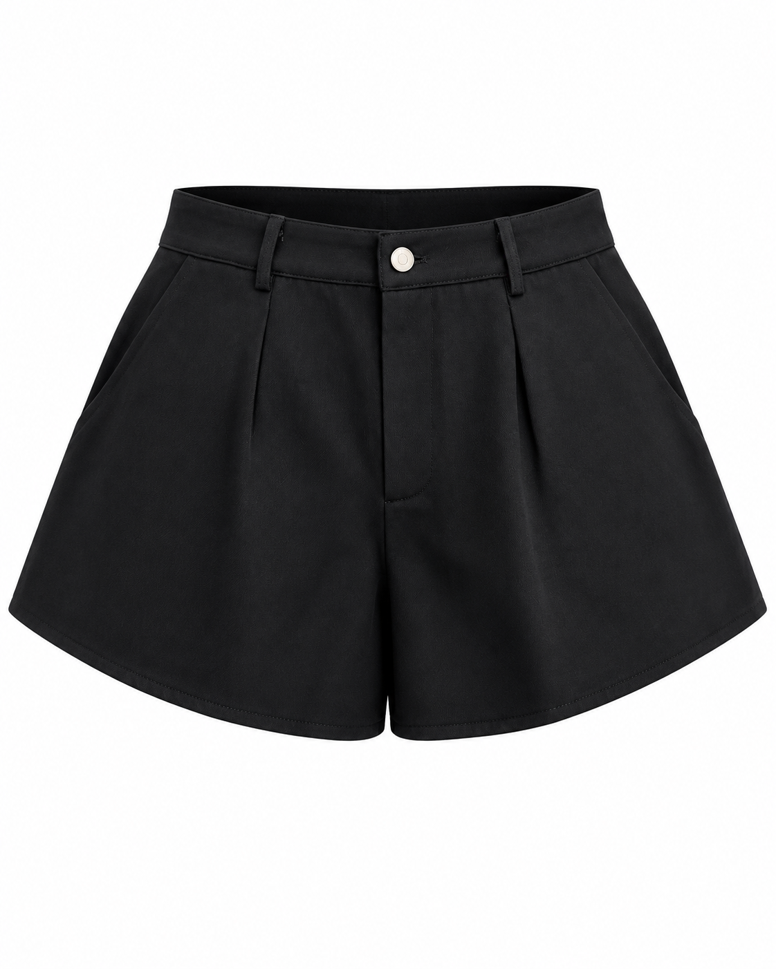 Short Black Denim