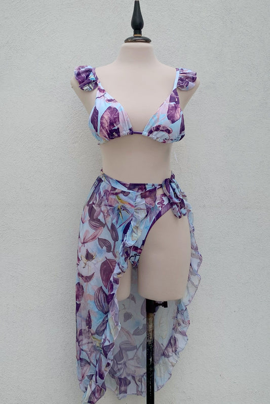Set bikini azul/morado