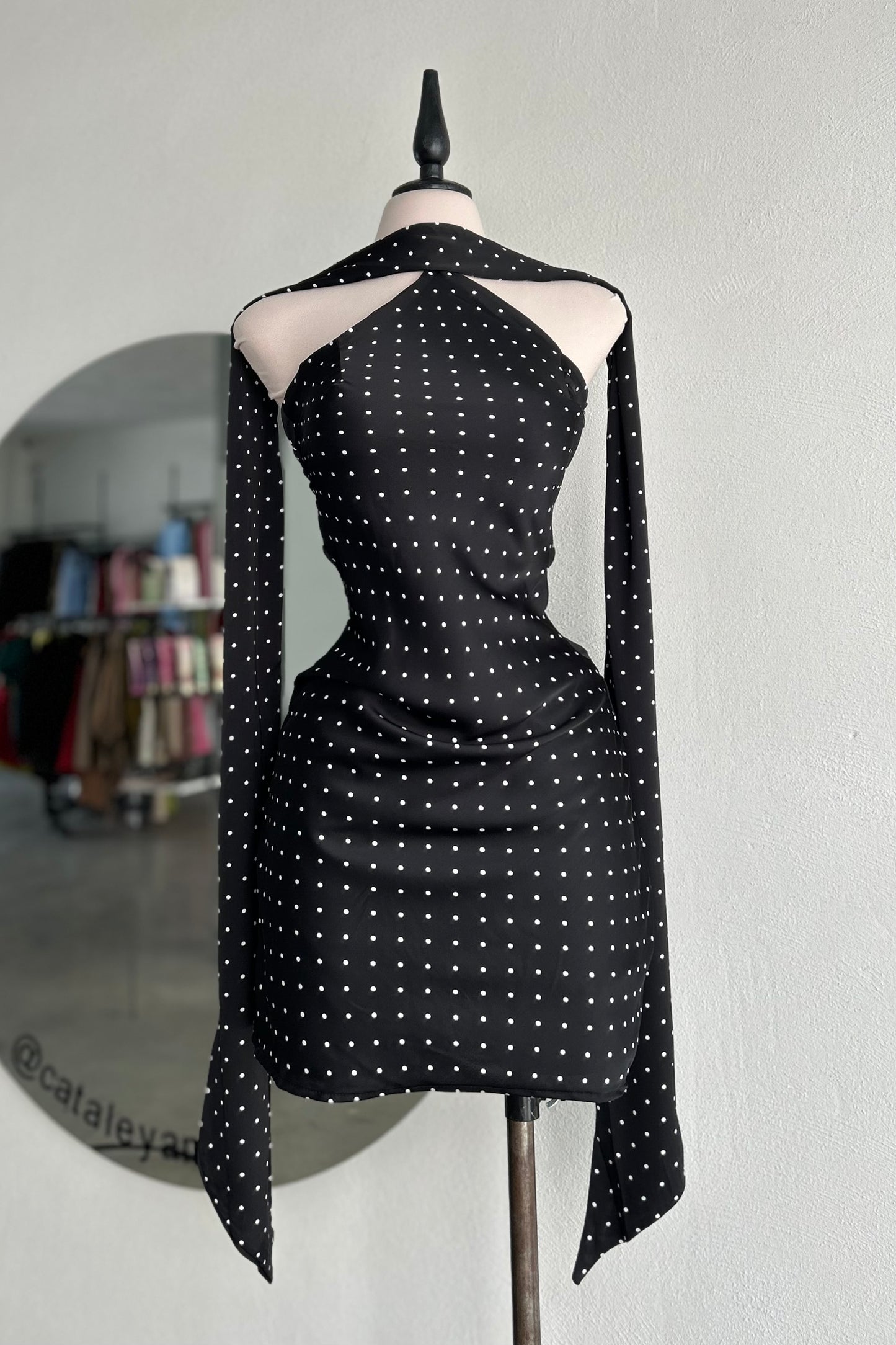 Vestido Dolly Dots Black