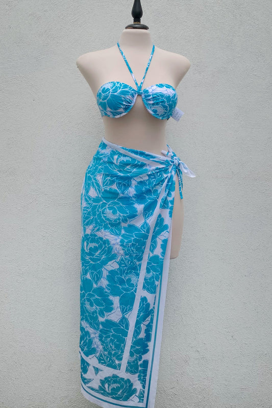 Set bikini con falda