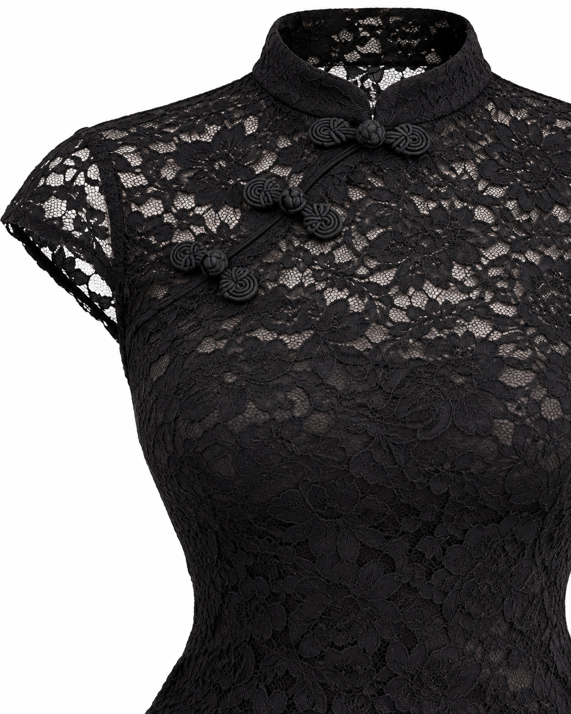 Blusa Japonés Negro