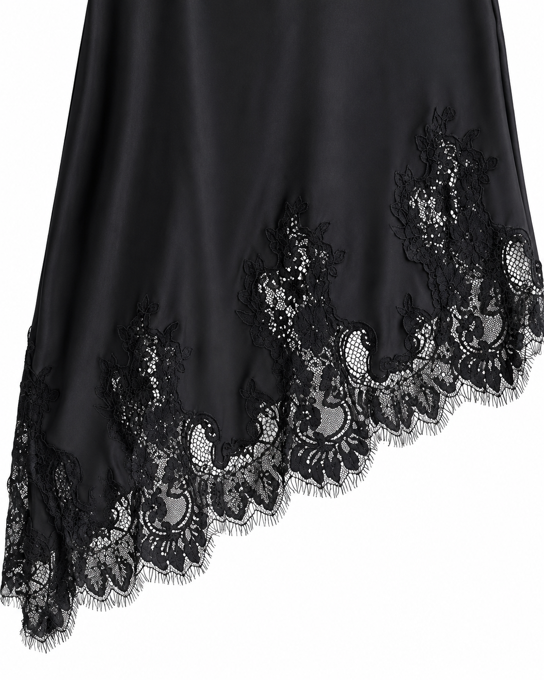 Falda Midi Dark Lace