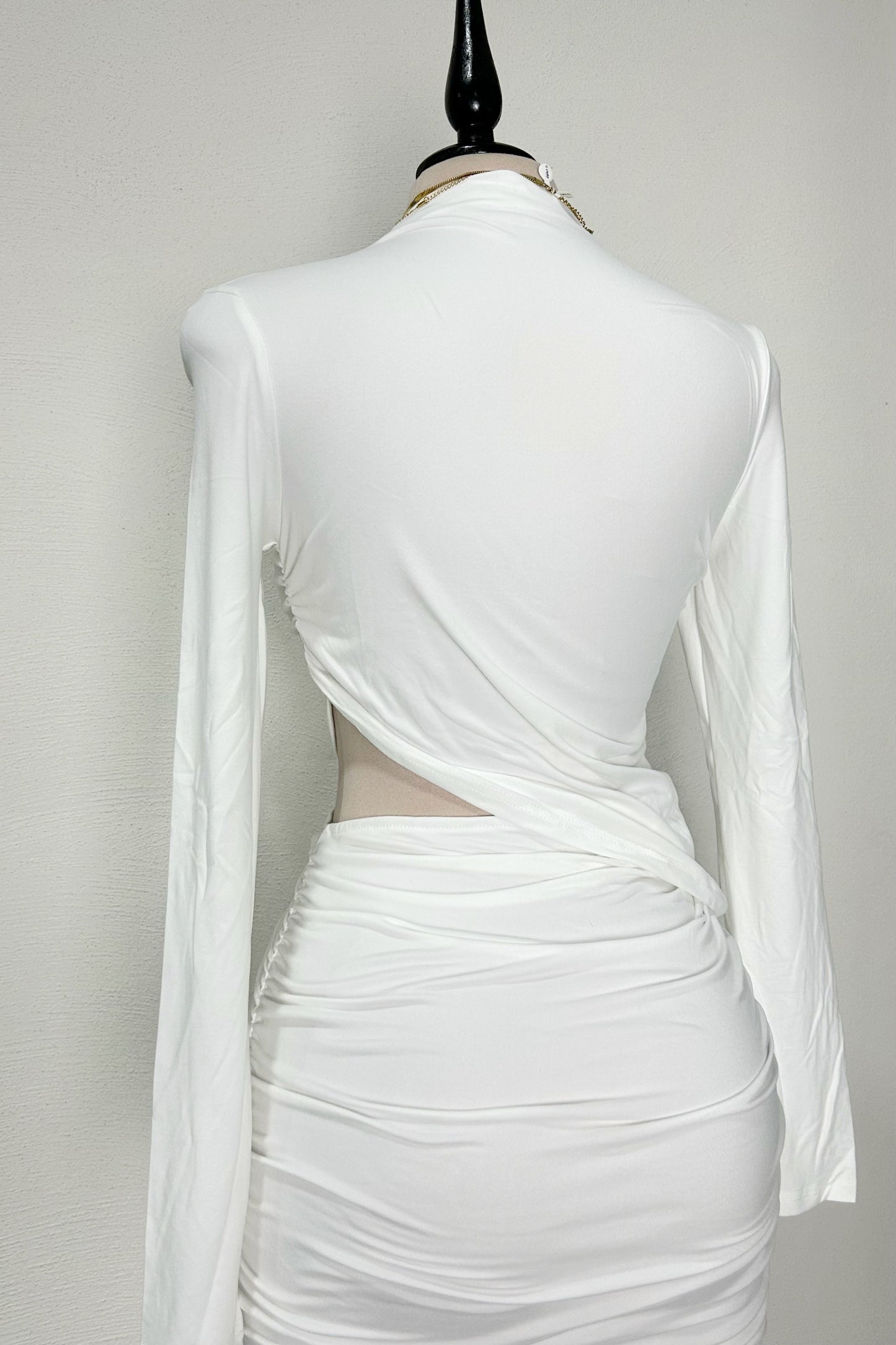 Vestido blanco cut