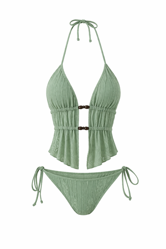 Bikini medium top verde