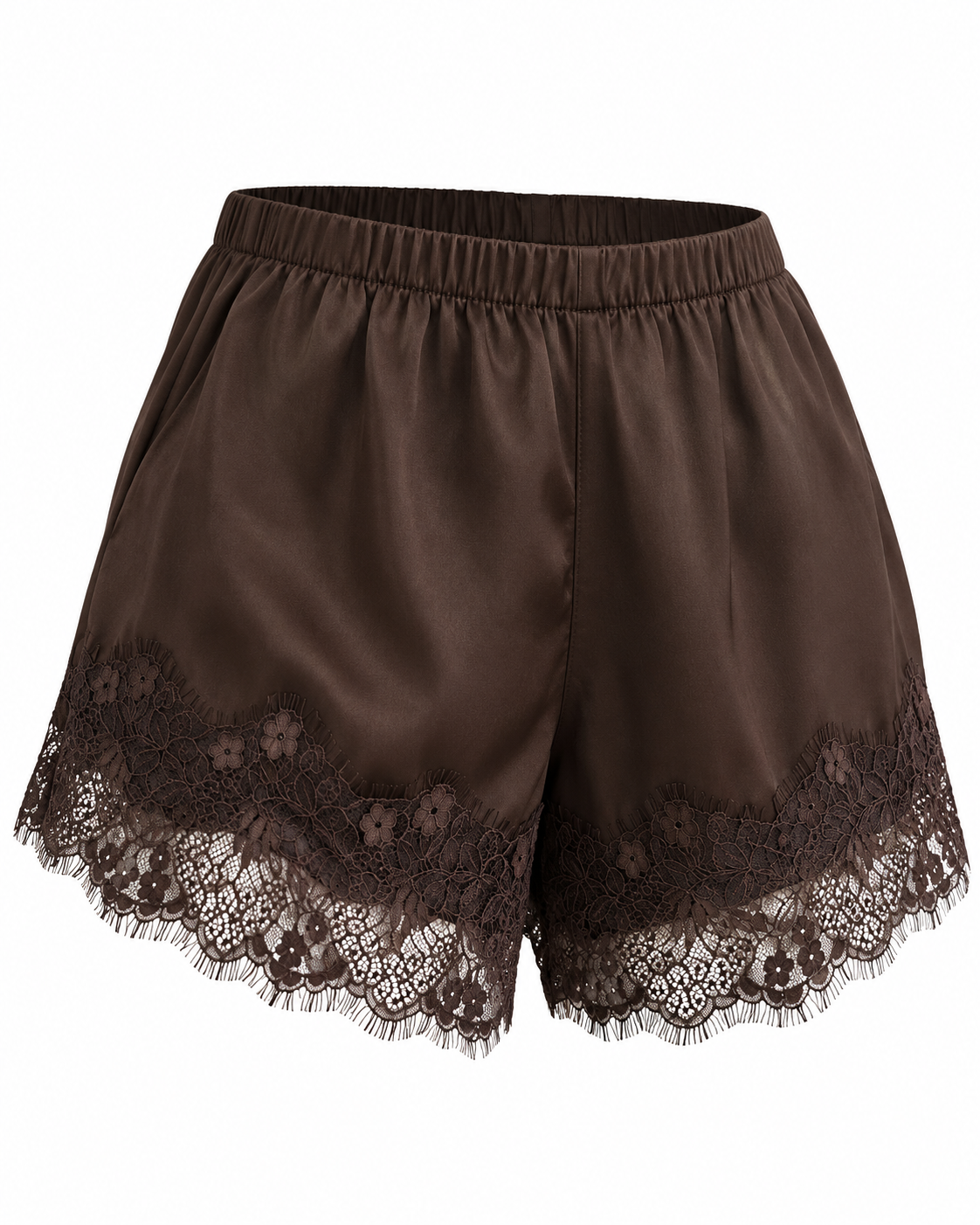 Short Lace Brown