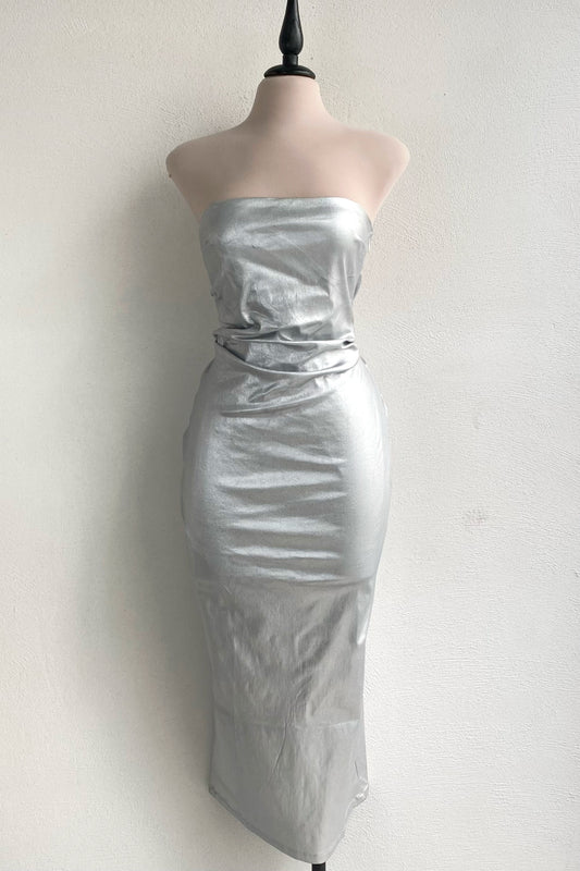 Vestido plata