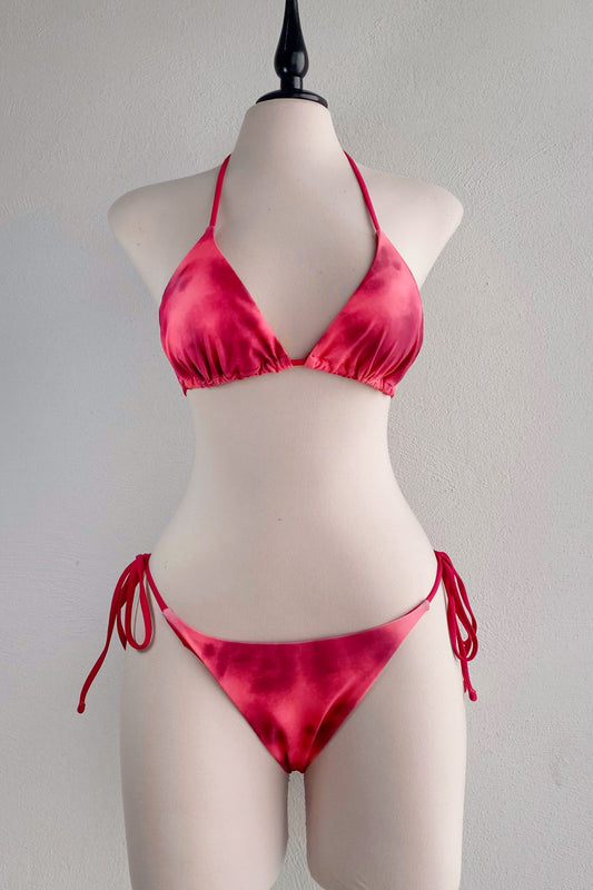 Bikini tinto mármol