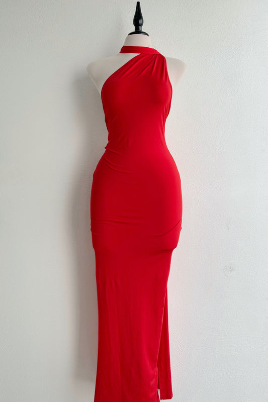 Vestido rojo backless