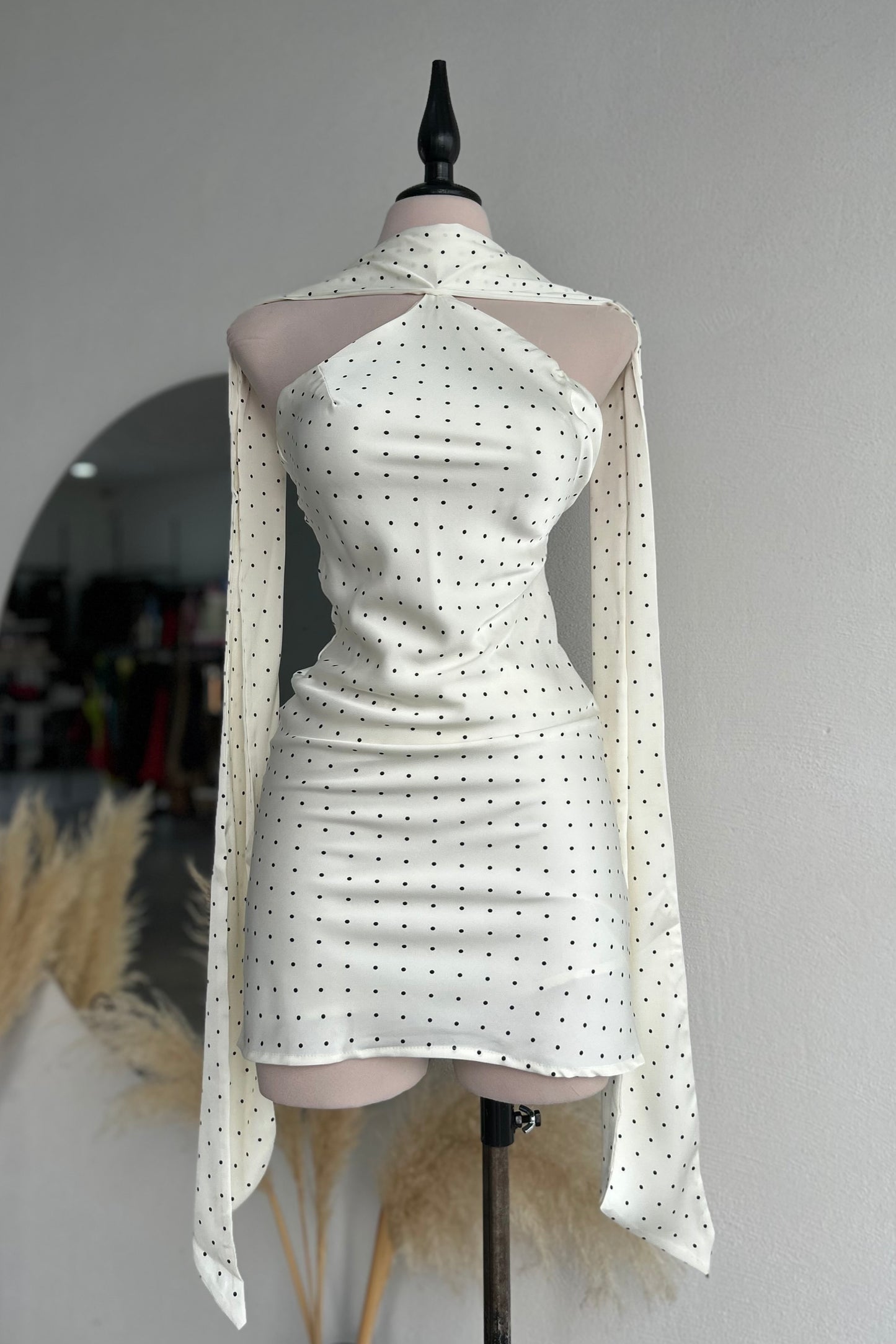 Vestido Dolly Dots White