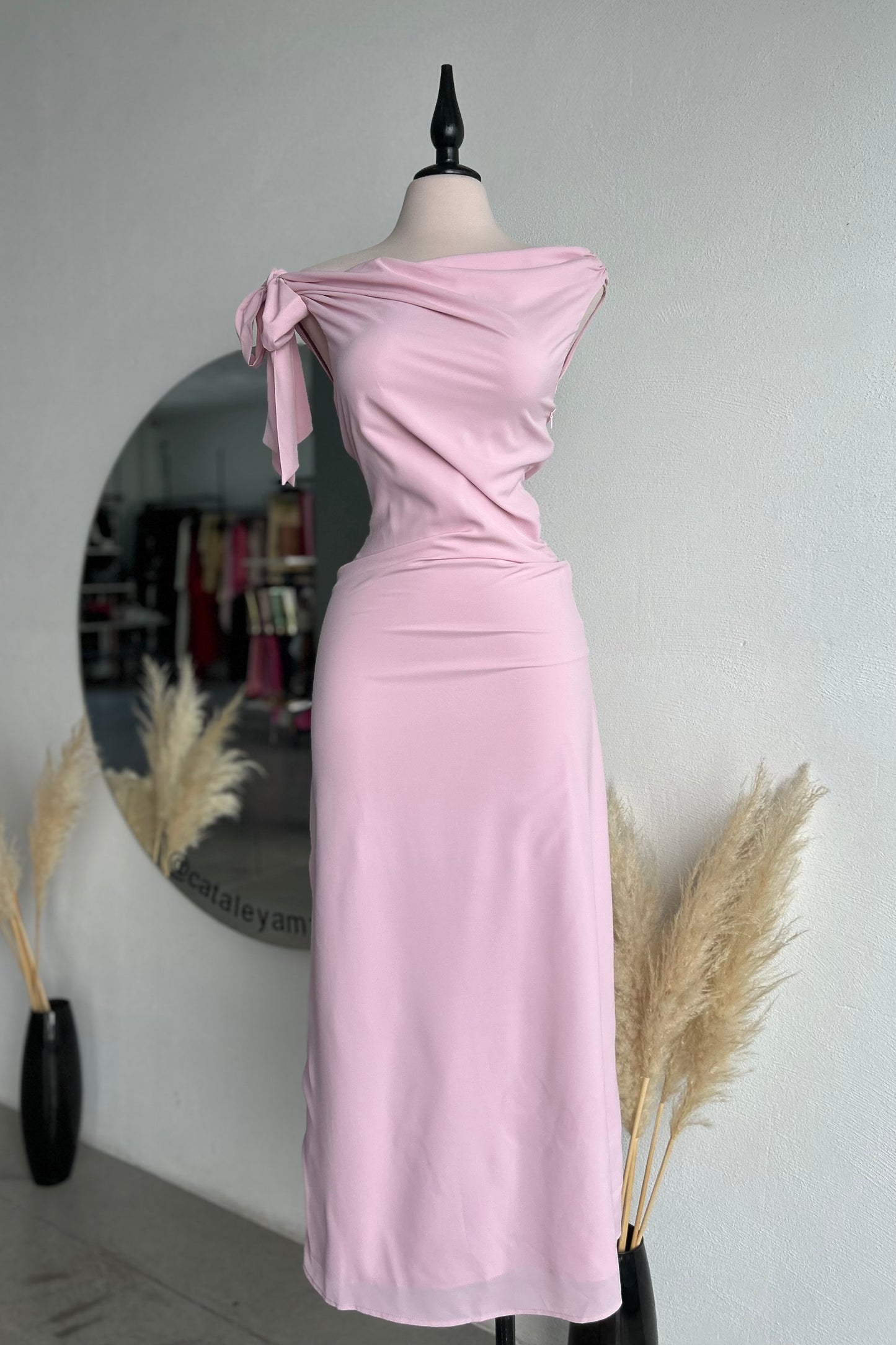Vestido Baby Pink Midi