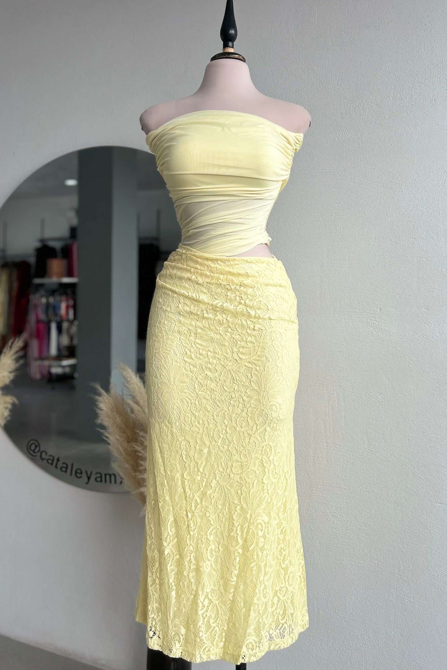 Vestido Celia Yellow