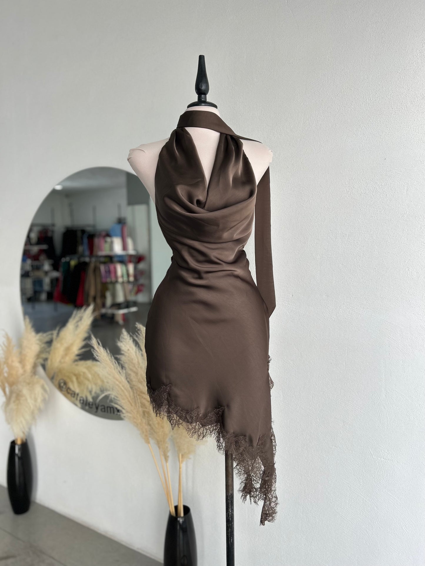 Vestido Satin Expresso