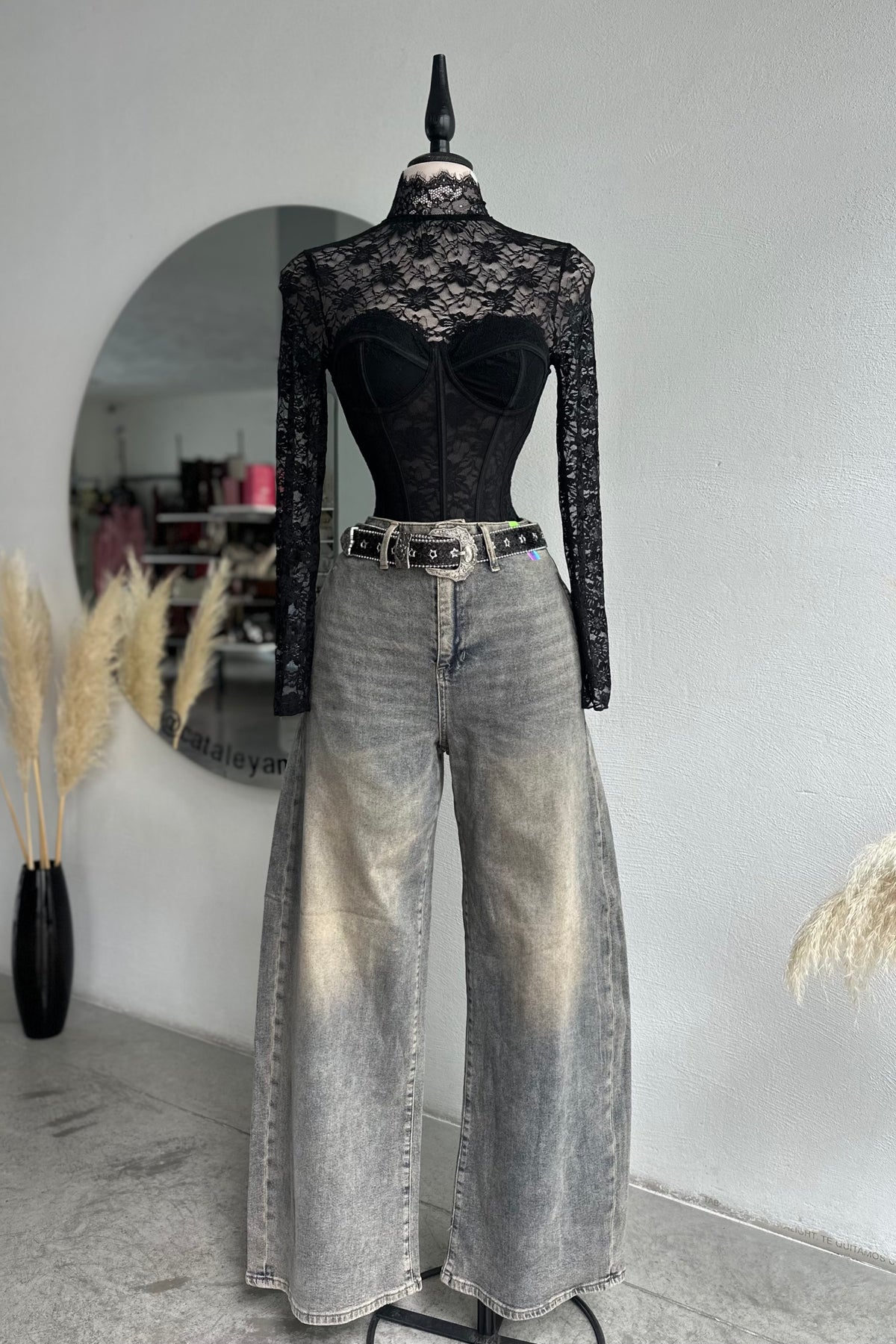 Jeans Barrel Gray