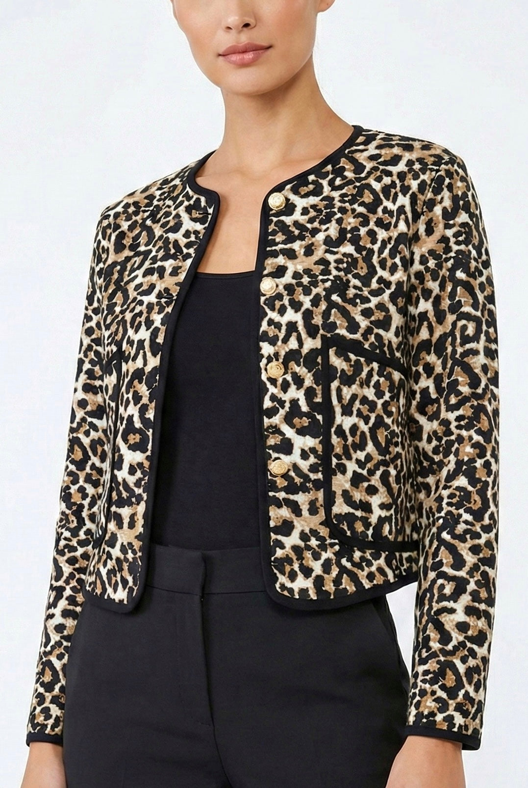 Jacket leopardo