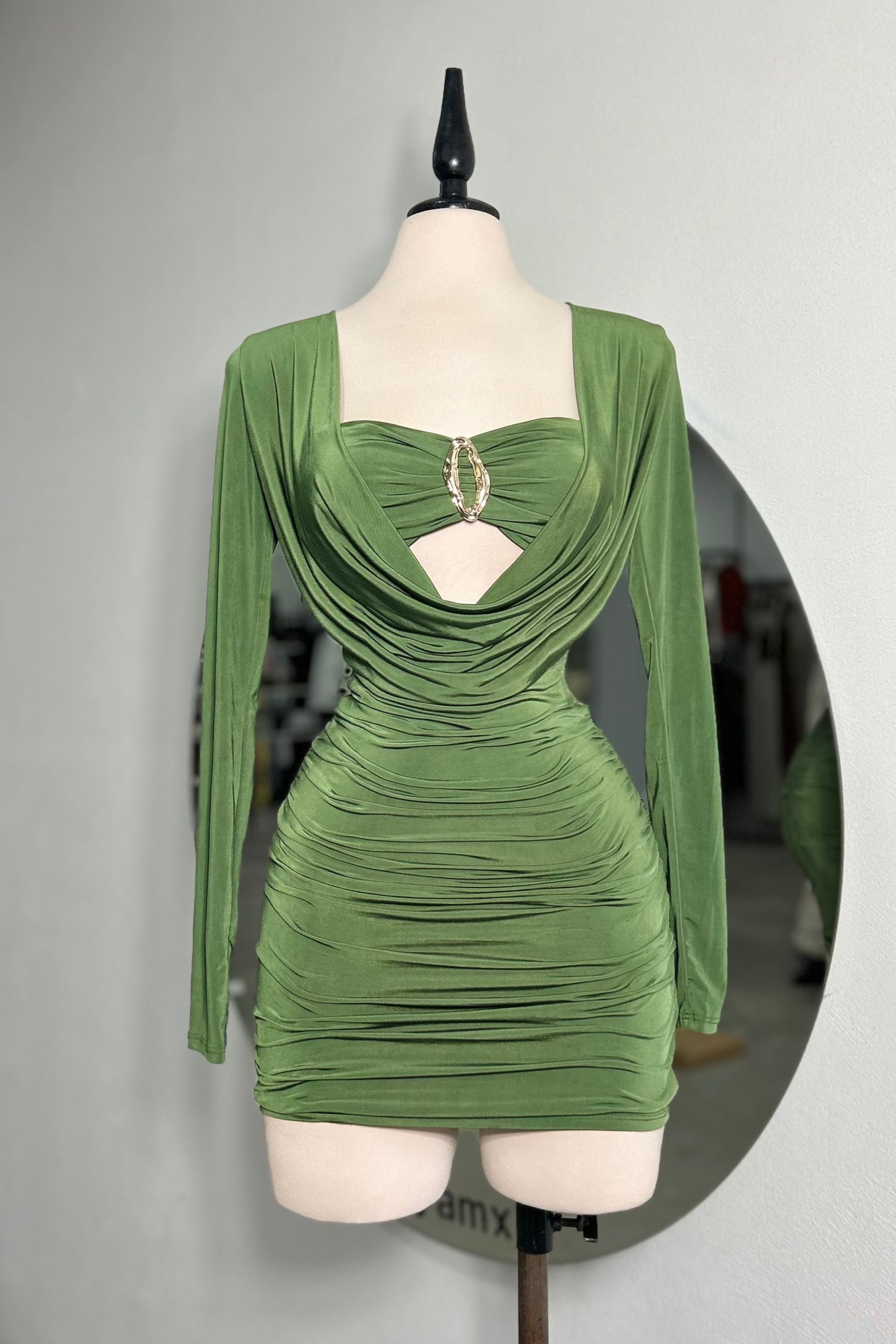 Vestido Celia verde
