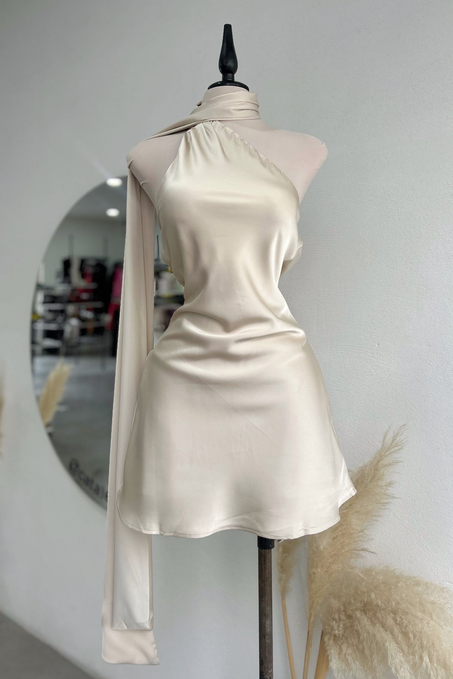 Vestido Odette Champagne