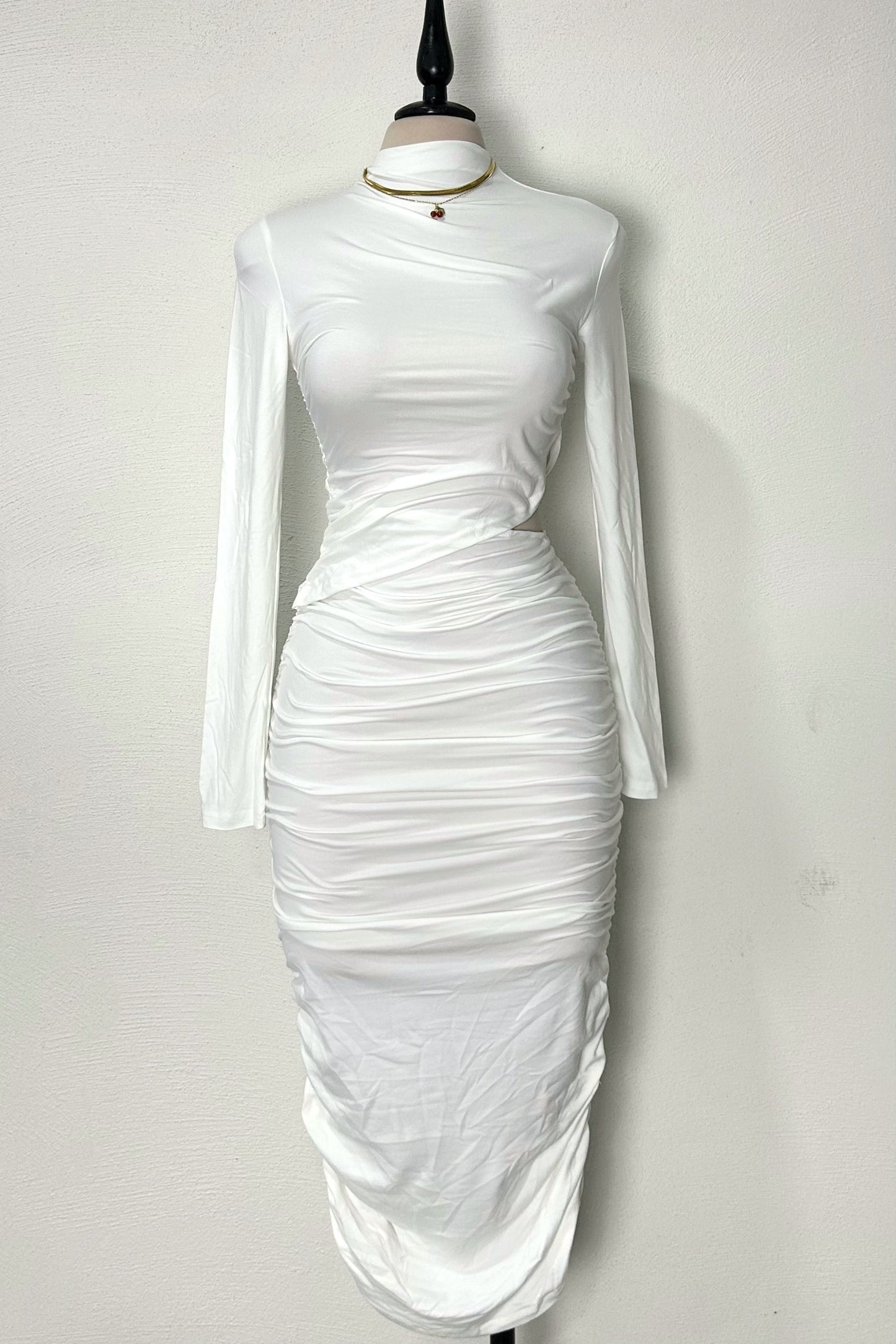 Vestido blanco cut